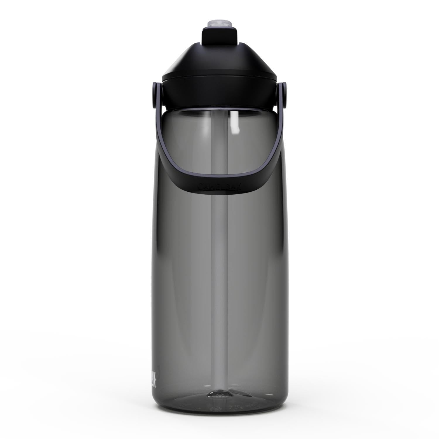 Thrive Flip Straw 1.0l charcoal in Grau präsentiert im Onlineshop von KAQTU Design AG. Trinkflasche ist von Camelbak
