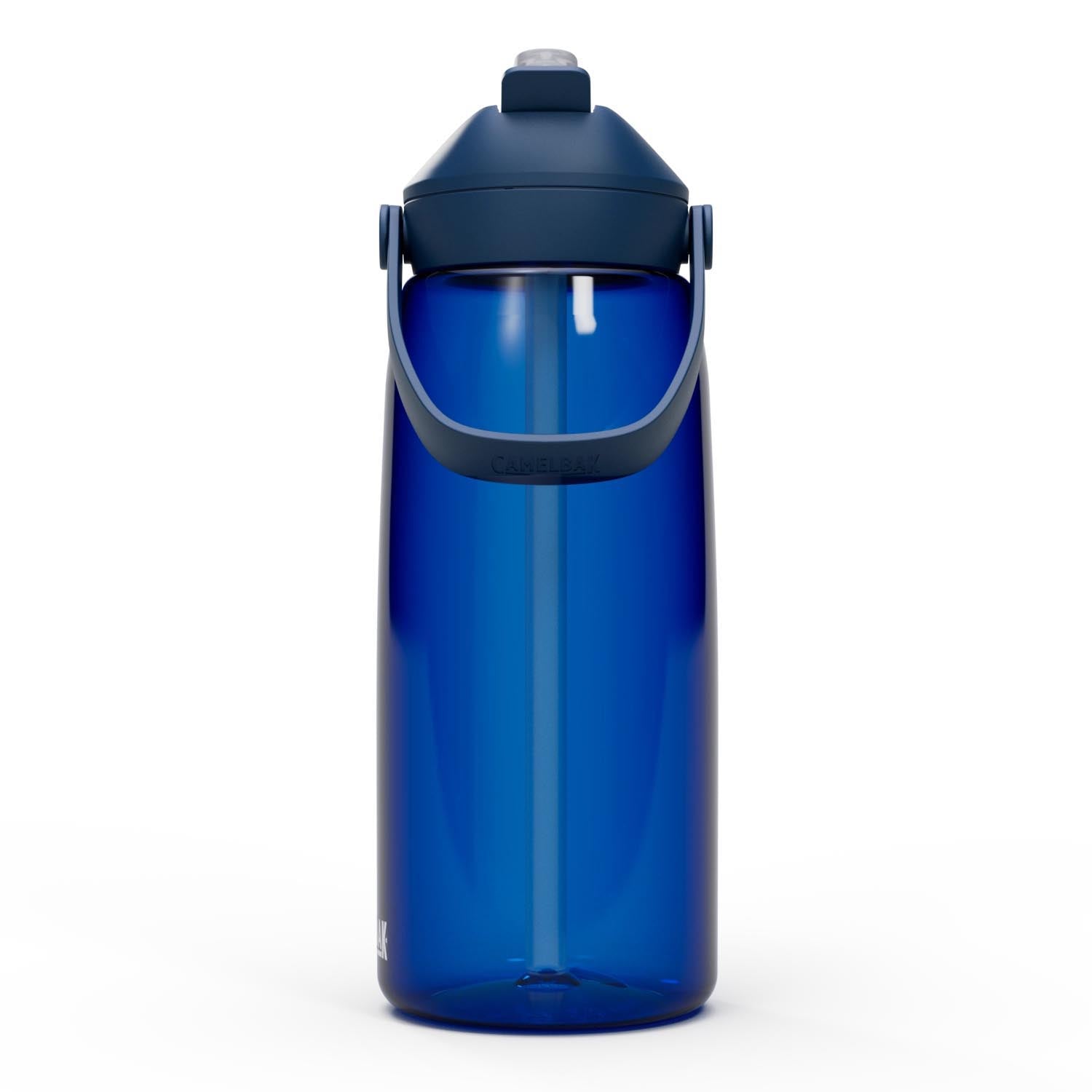 Thrive Flip Straw 1.0l oxford in Blau präsentiert im Onlineshop von KAQTU Design AG. Trinkflasche ist von Camelbak