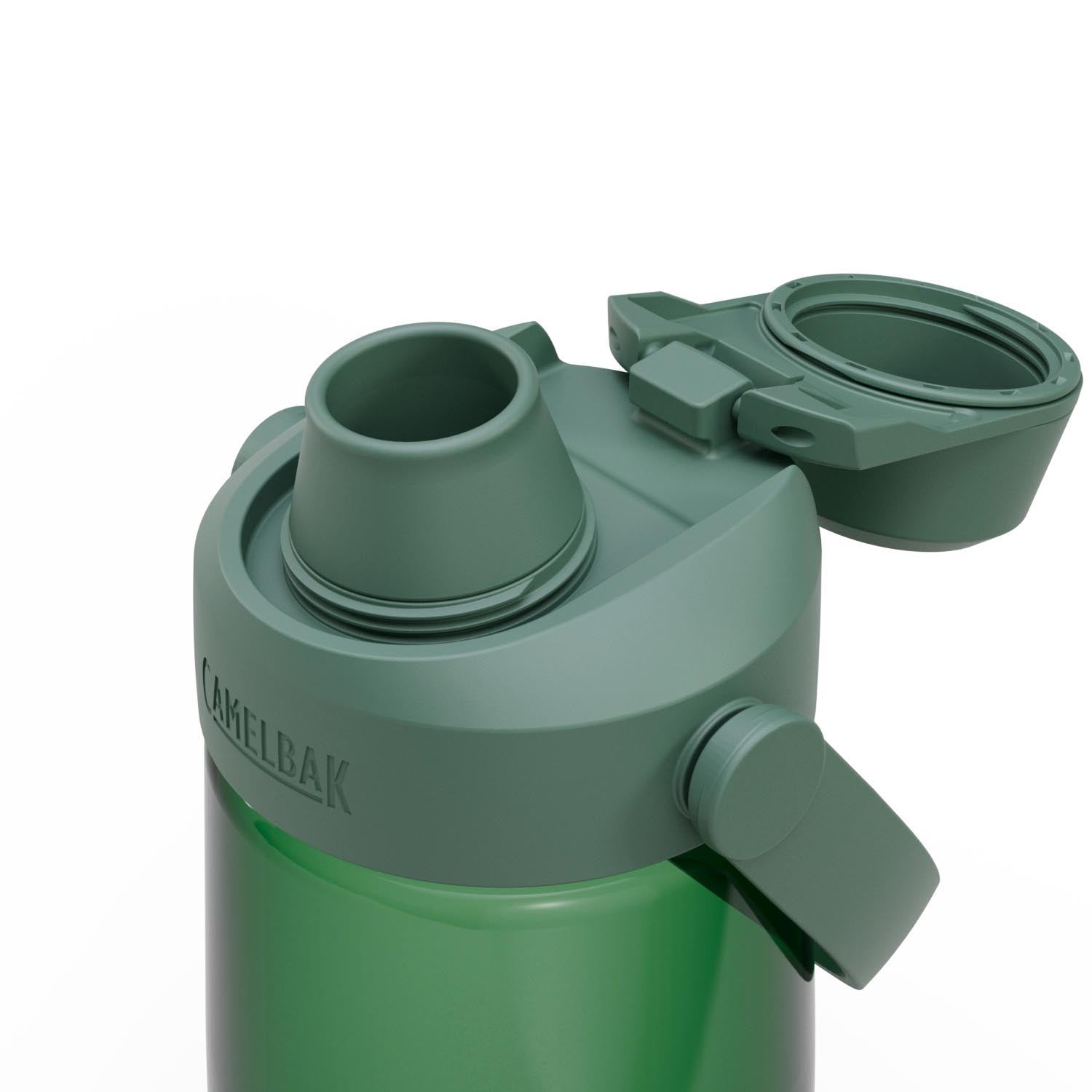 Thrive Flip Straw 0.75l forest green in Grün präsentiert im Onlineshop von KAQTU Design AG. Trinkflasche ist von Camelbak