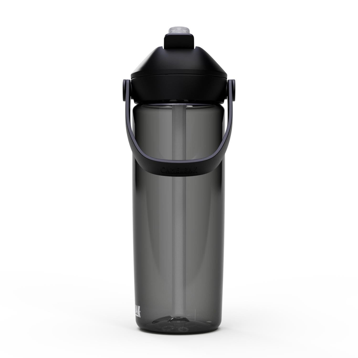 Thrive Flip Straw 0.6l charcoal in Grau präsentiert im Onlineshop von KAQTU Design AG. Trinkflasche ist von Camelbak