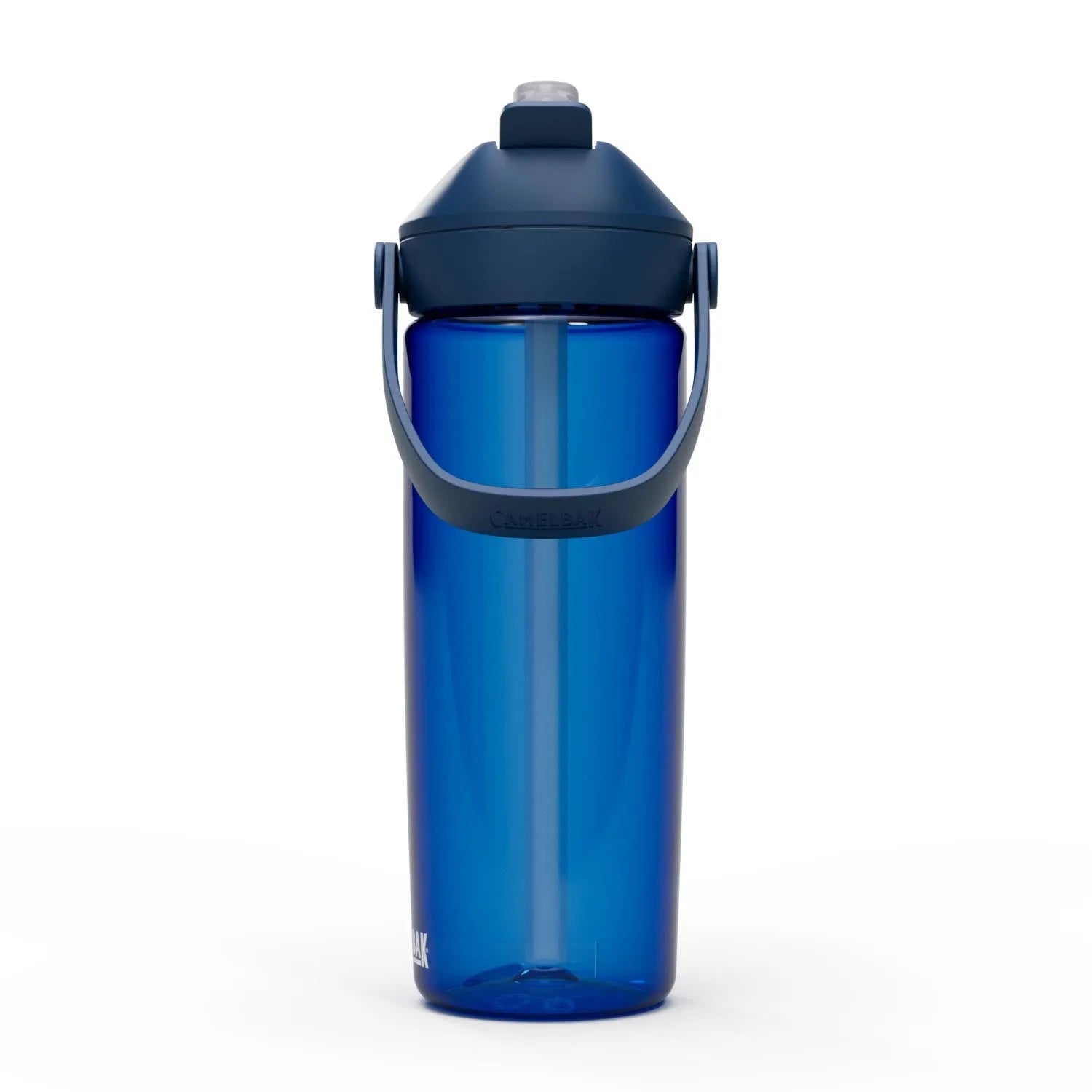 Die Camelbak Thrive Flip Straw 0.6l in Oxford ist eine stilvolle, praktische Trinkflasche mit innovativem Flip-Strohhalm-Design.