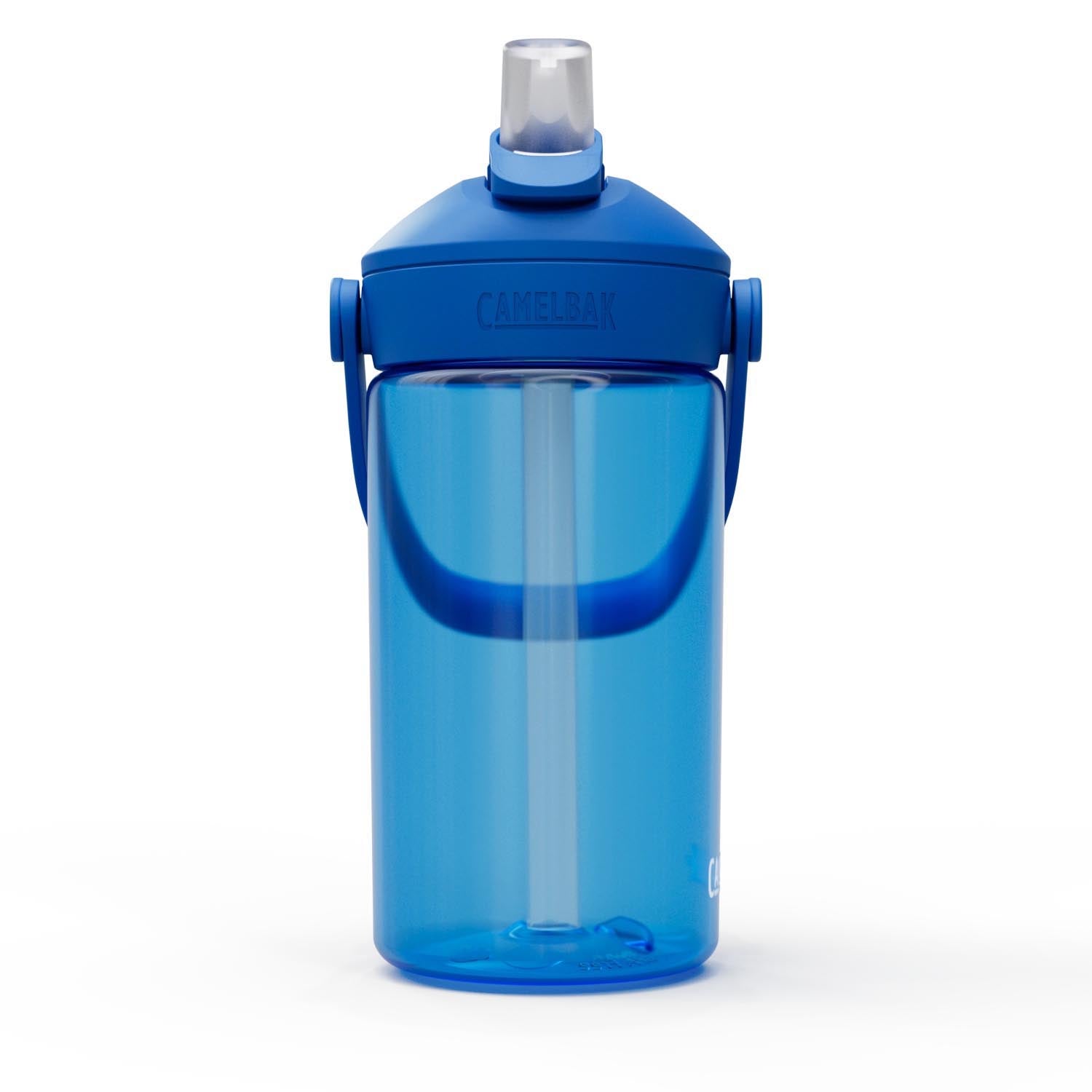 Thrive Flip Straw Kids 0.4l true blue in Blau präsentiert im Onlineshop von KAQTU Design AG. Trinkflasche ist von Camelbak