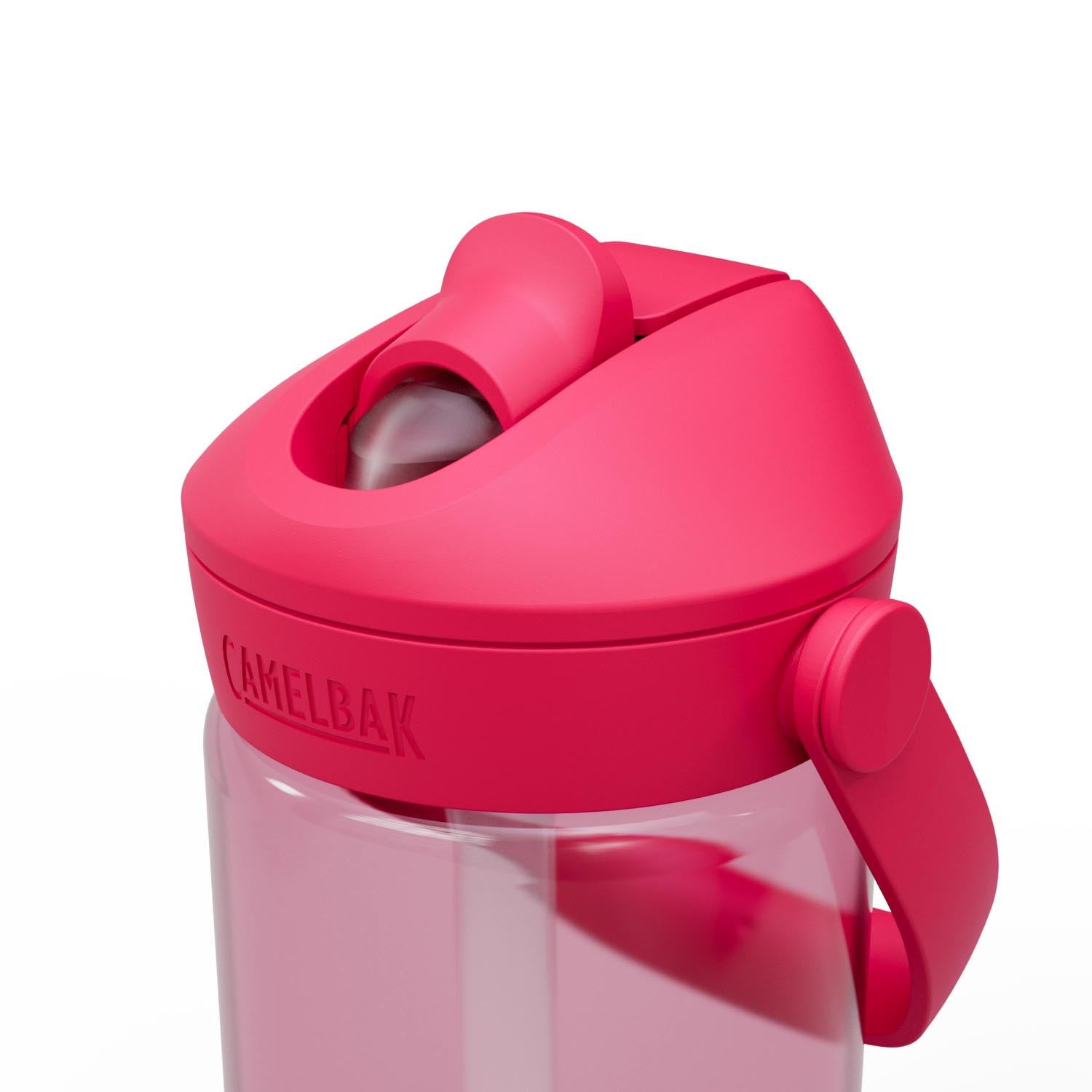 Thrive Flip Straw Kids 0.4l grapefruit in Violett präsentiert im Onlineshop von KAQTU Design AG. Trinkflasche ist von Camelbak