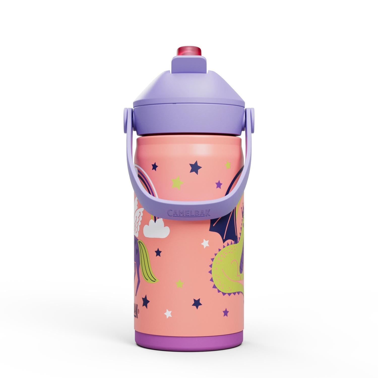 Thrive Flip Straw Kids VSS 0.35l magic unicorns in Violett präsentiert im Onlineshop von KAQTU Design AG. Trinkflasche ist von Camelbak