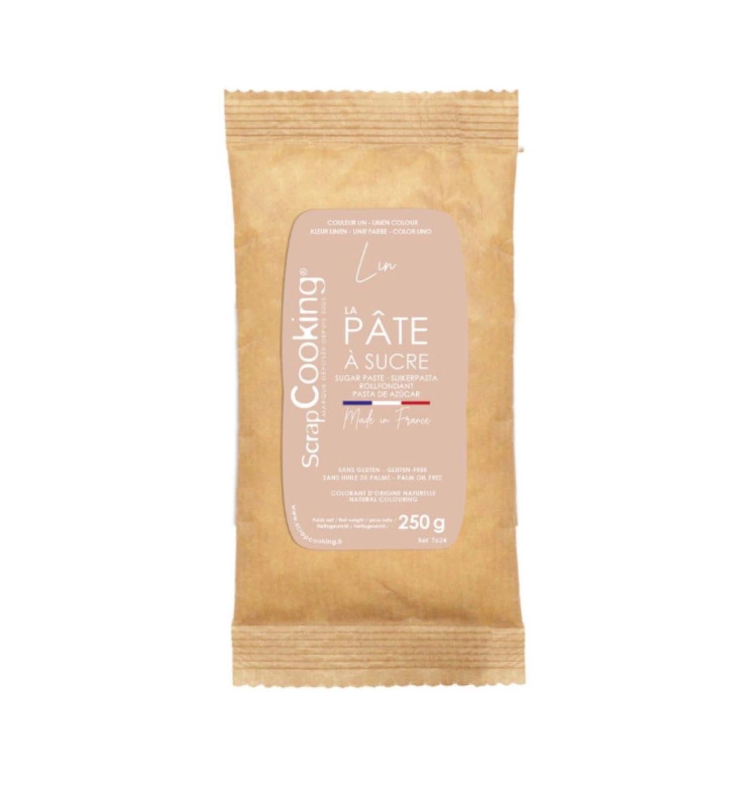 Zuckerpaste natürlich 250g linen in 0 präsentiert im Onlineshop von KAQTU Design AG. Lebensmittel ist von Scrap Cooking