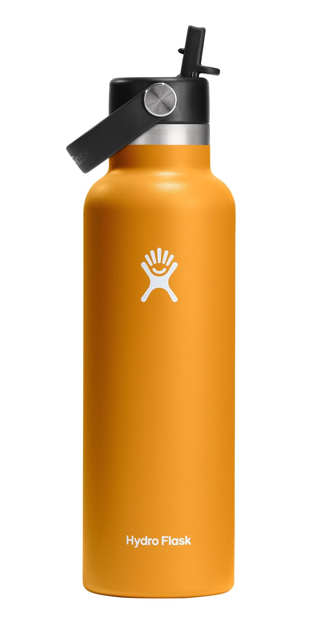 Trinkflasche Standard Flex Deckel m. Strohhalm 620ml fossil in Braun präsentiert im Onlineshop von KAQTU Design AG. Trinkflasche ist von Hydro Flask