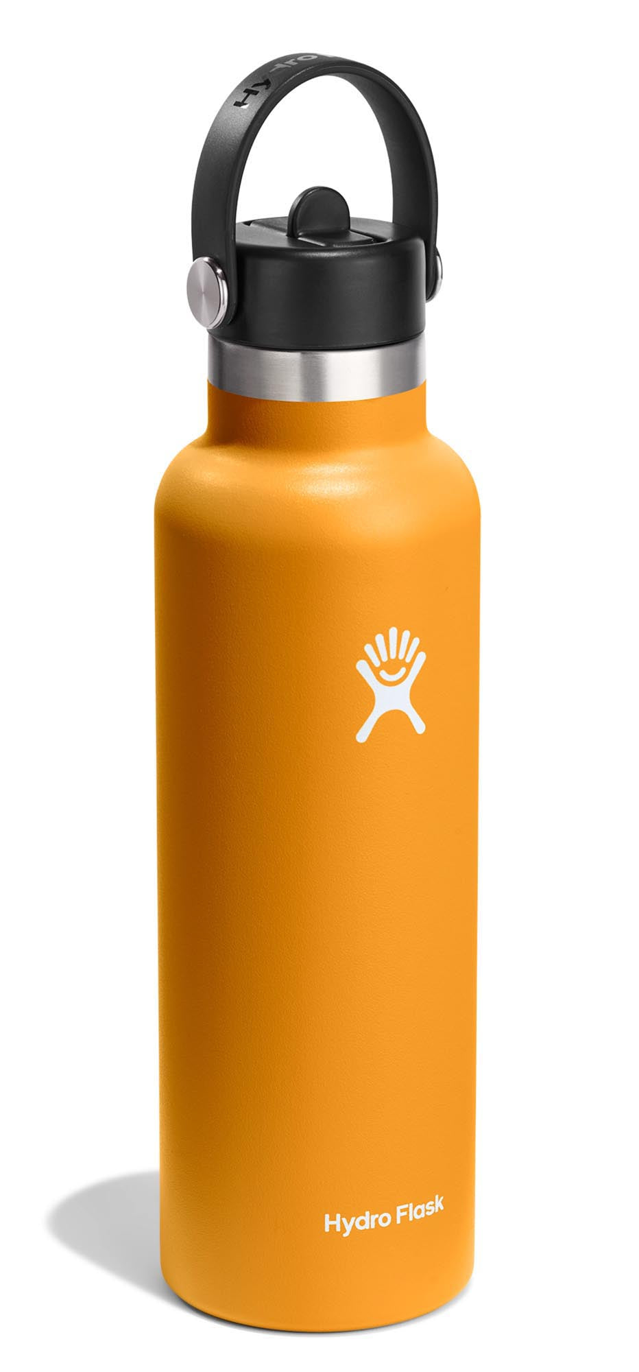 Trinkflasche Standard Flex Deckel m. Strohhalm 620ml fossil in Braun präsentiert im Onlineshop von KAQTU Design AG. Trinkflasche ist von Hydro Flask