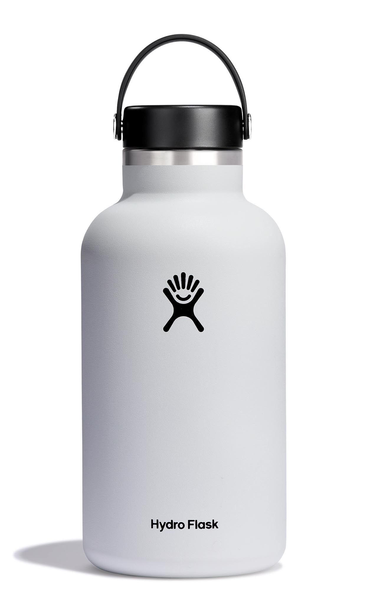 Trinkflasche Wide Flex Deckel 1900ml weiss in Weiss präsentiert im Onlineshop von KAQTU Design AG. Trinkflasche ist von Hydro Flask