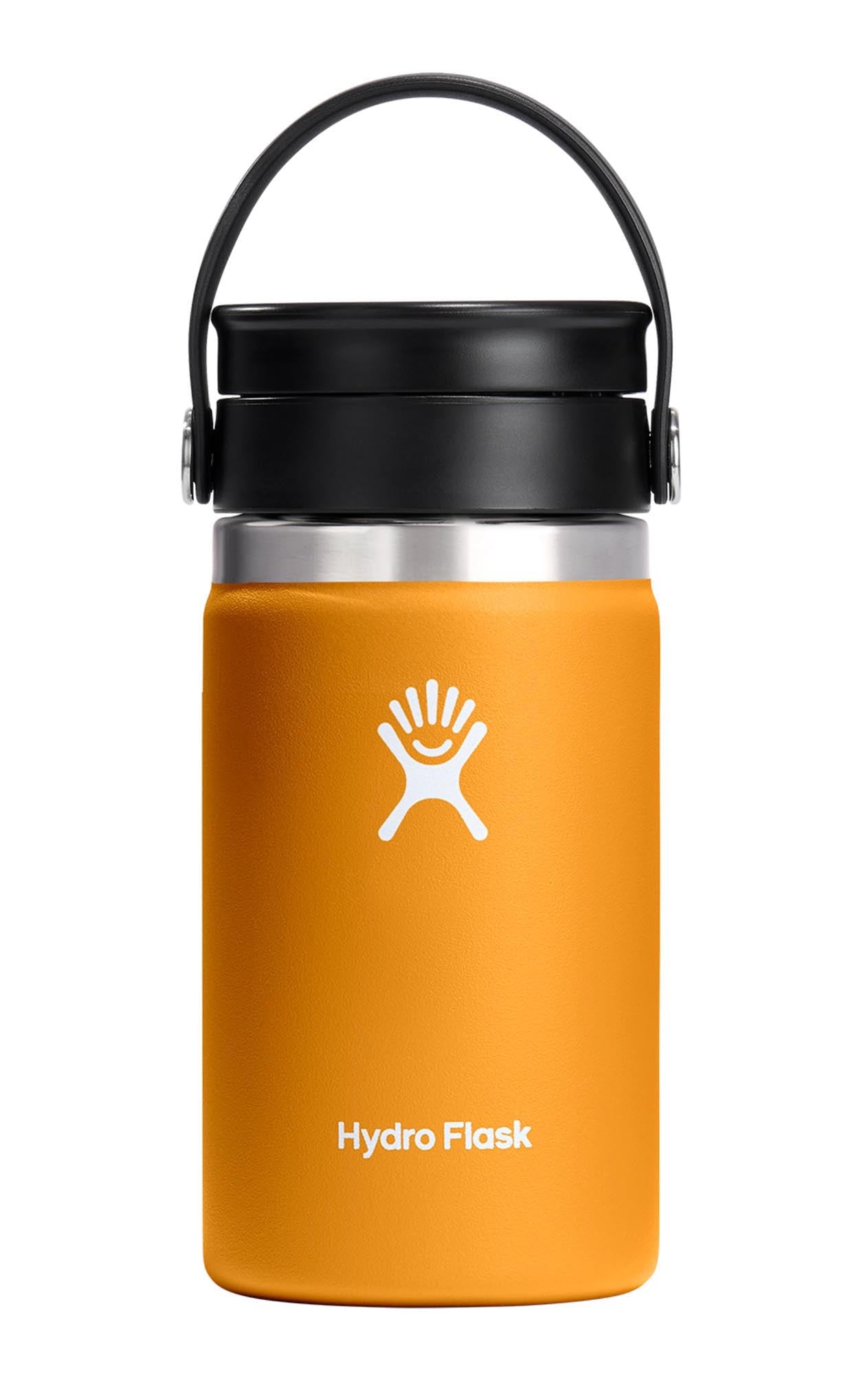 Trinkflasche Wide Flex Sip Deckel 350ml fossil in Braun präsentiert im Onlineshop von KAQTU Design AG. Trinkflasche ist von Hydro Flask