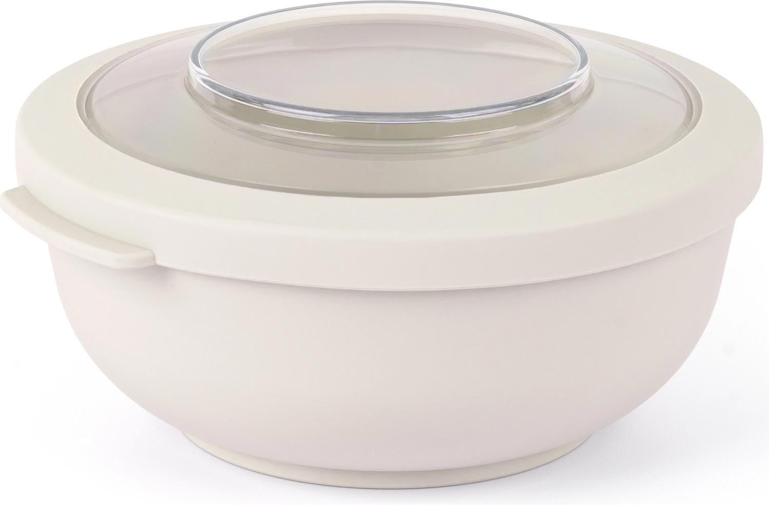 Tylla Bowl 700ml PP oat in Weiss präsentiert im Onlineshop von KAQTU Design AG. Aufbewahrungsbehälter ist von Amuse