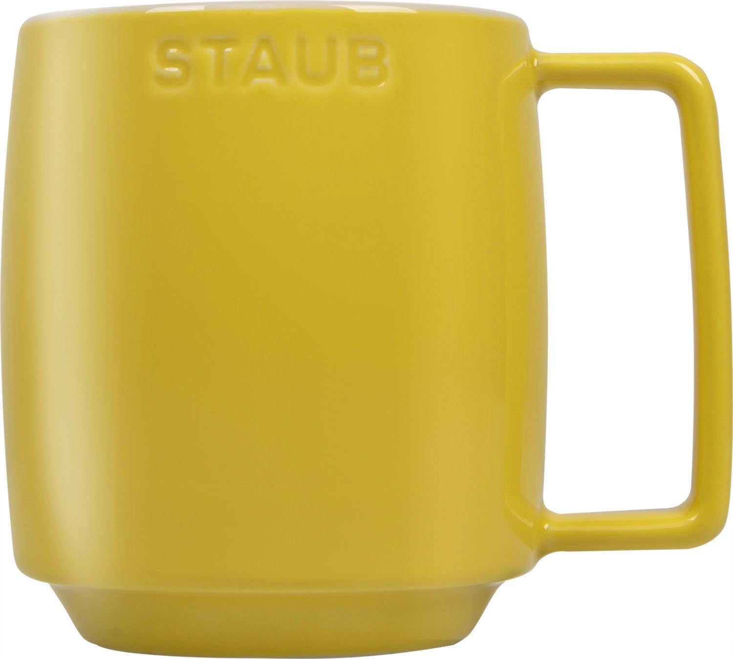 Tasse Citron M 350ml in Gelb präsentiert im Onlineshop von KAQTU Design AG. Espressotassen ist von Staub