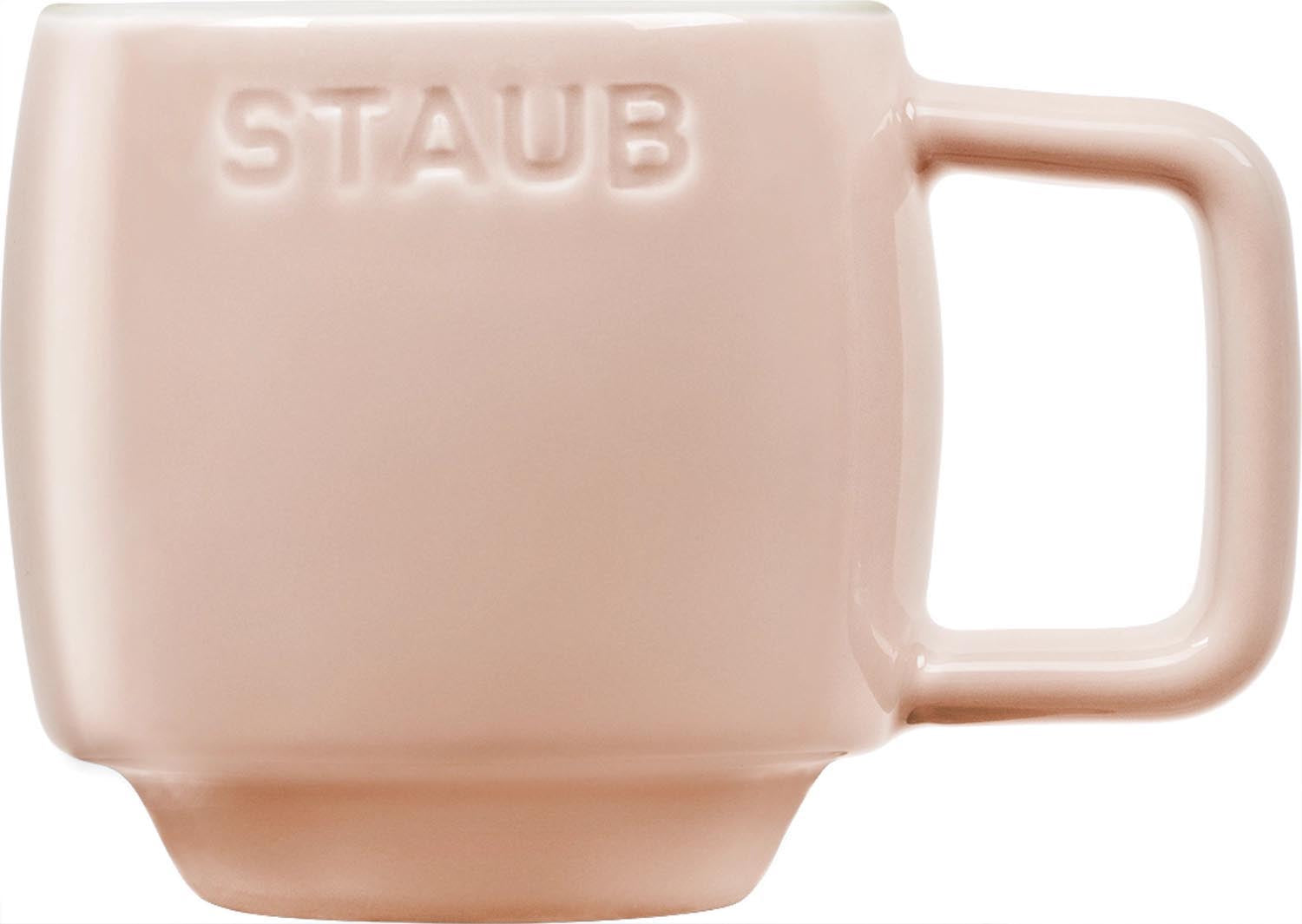 6-teiliges Tassenset von Staub, 100 ml, perfekt für Espresso, stilvolles Design, langlebig und hochwertig, ideal für Kaffeegenuss.