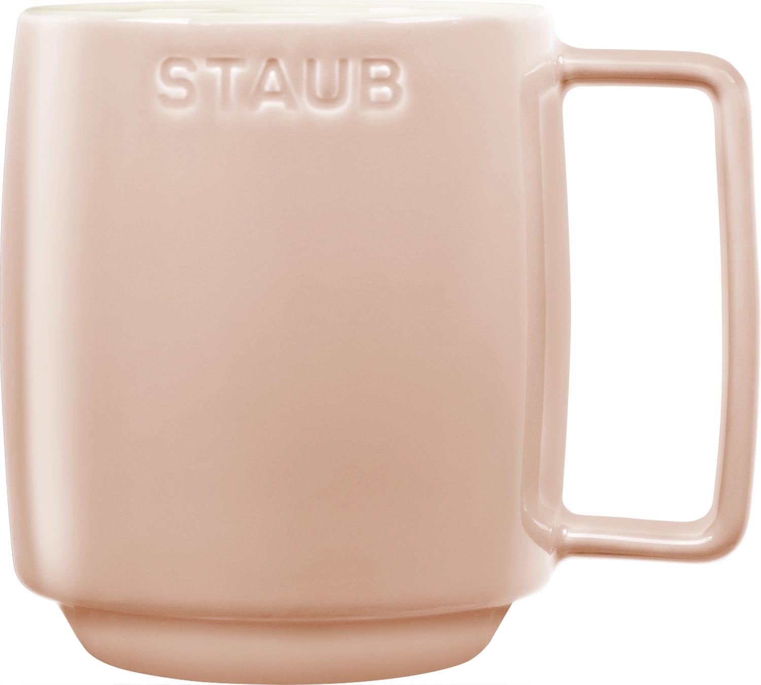 6-teiliges Tassenset von Staub, 350ml, perfekt für Kaffee und Tee, stilvolles Design, hochwertige Verarbeitung, ideal für den Alltag.
