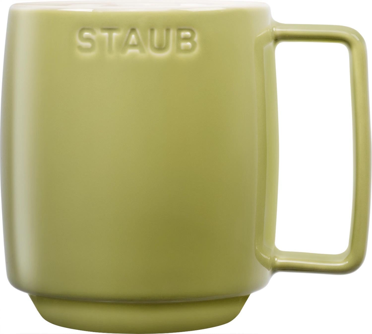 Elegantes 6-teiliges Tassenset von Staub, 350ml, robust und vielseitig, ideal für Heißgetränke, perfekt für den täglichen Gebrauch.