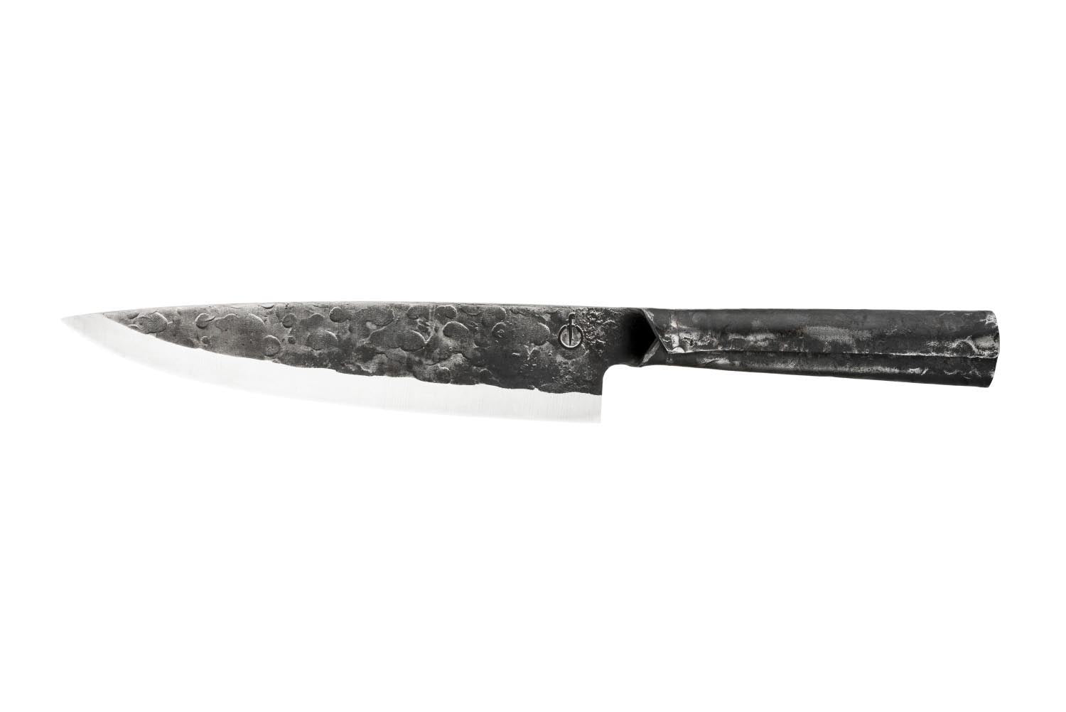 Brute Kochmesser 20cm in Schwarz präsentiert im Onlineshop von KAQTU Design AG. Küchenmesser ist von Forged