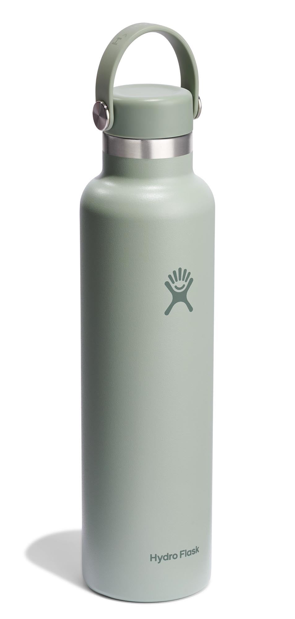 Stylische Hydro Flask Trinkflasche in Agave, 700ml, mit flexiblem Deckel für einfaches Trinken und optimale Handhabung.