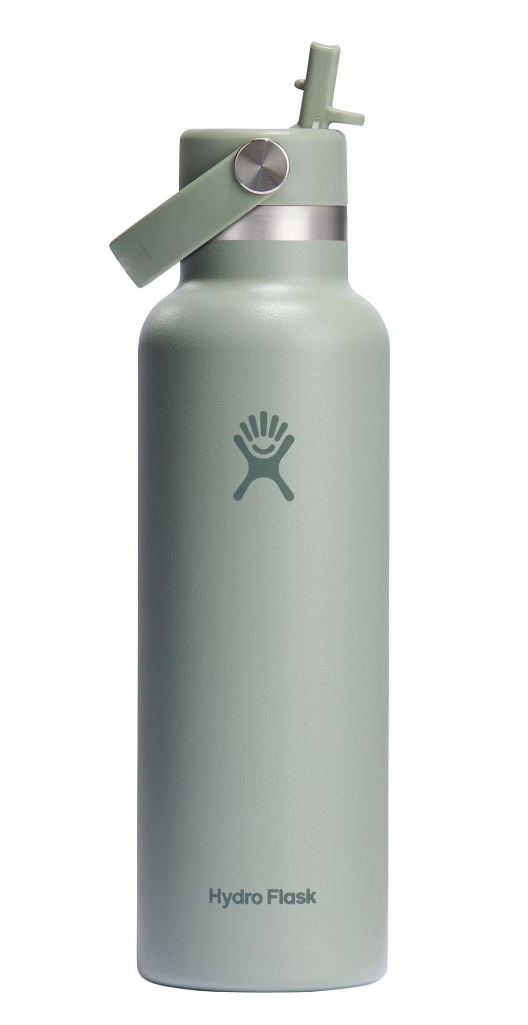 Trinkflasche Standard Flex Deckel m. Strohhalm 620ml agave in  präsentiert im Onlineshop von KAQTU Design AG. Trinkflasche ist von Hydro Flask