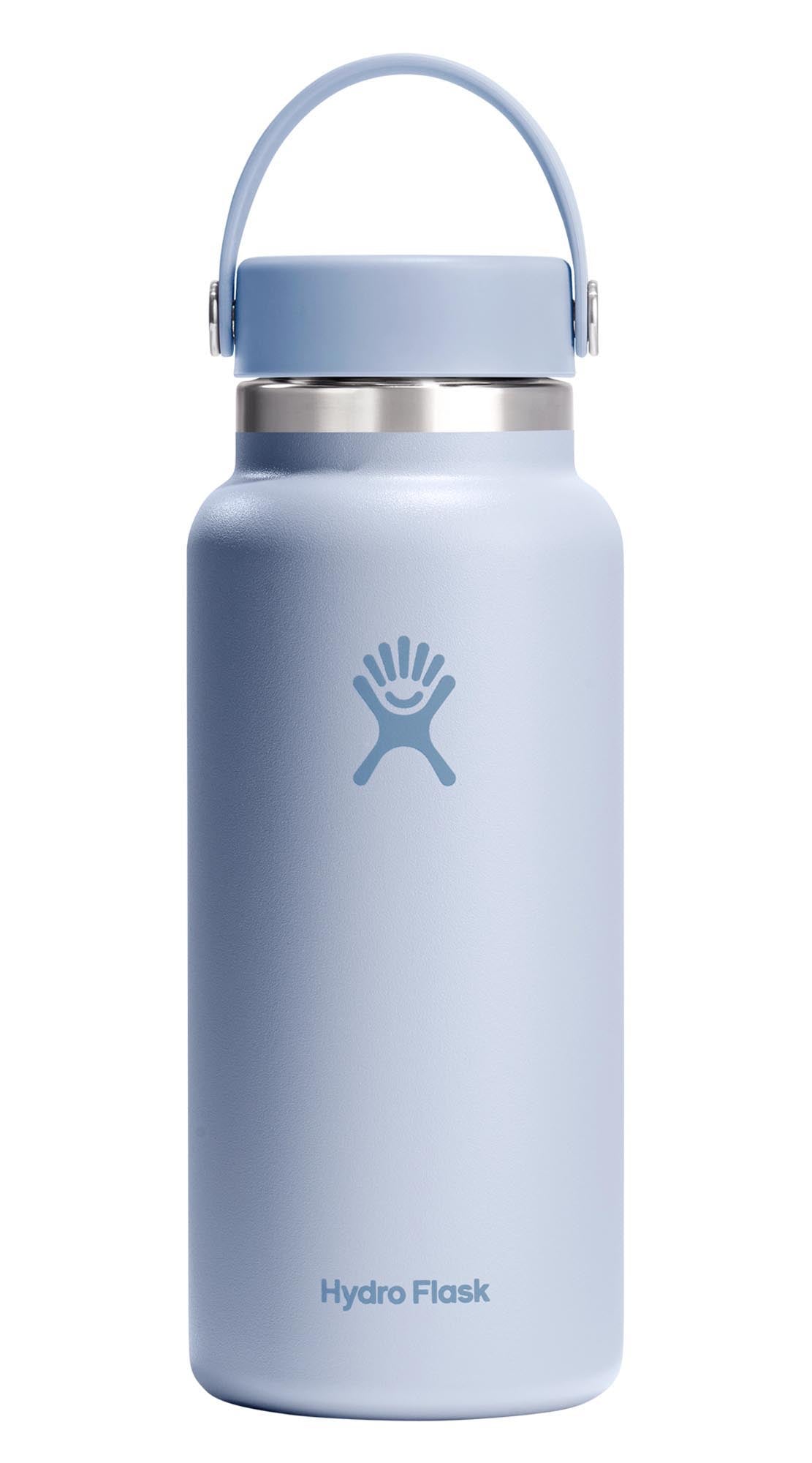 Trinkflasche Wide Flex Deckel 945ml surf in Blau präsentiert im Onlineshop von KAQTU Design AG. Trinkflasche ist von Hydro Flask