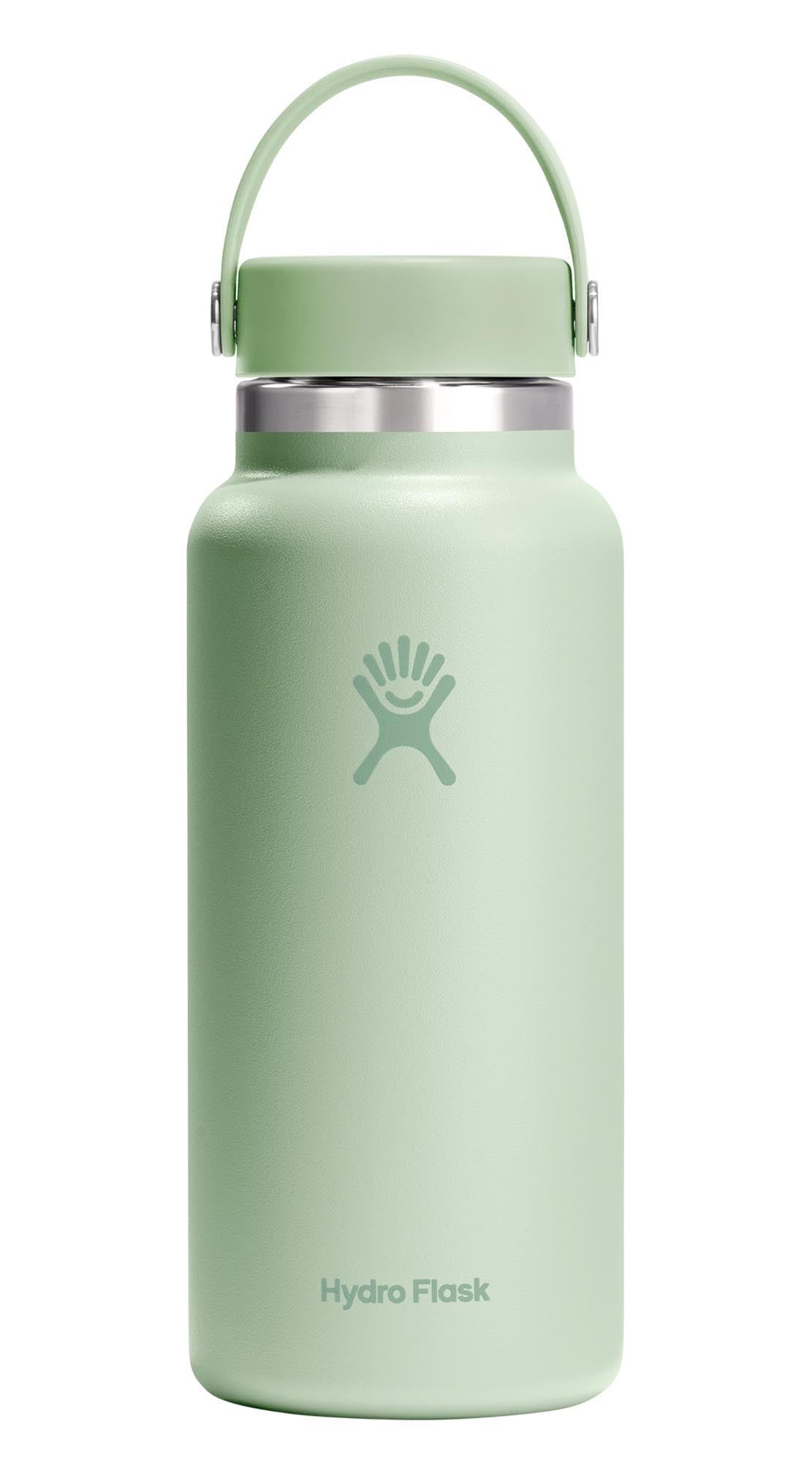 Trinkflasche Wide Flex Deckel 945ml aloe in  präsentiert im Onlineshop von KAQTU Design AG. Trinkflasche ist von Hydro Flask