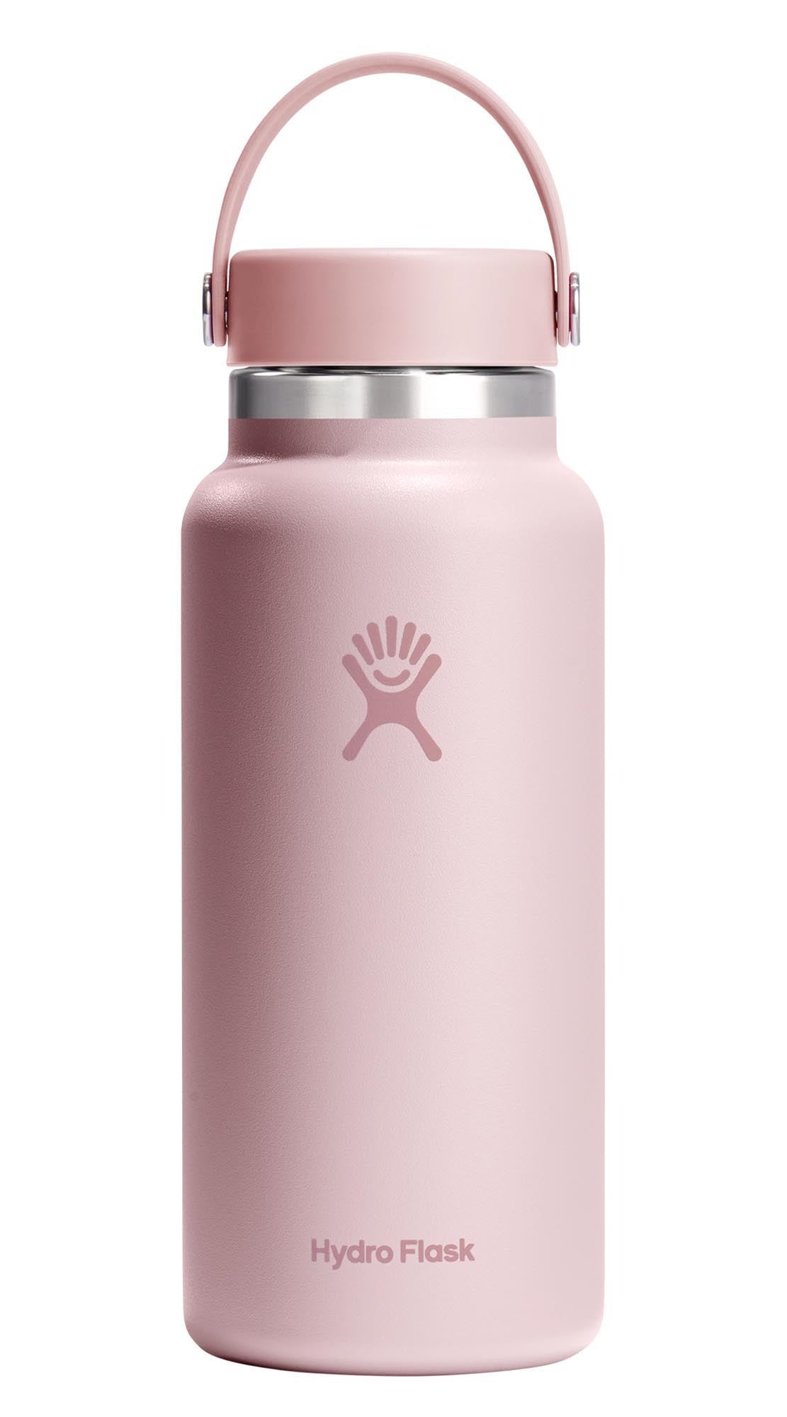 Trinkflasche Wide Flex Deckel 945ml trillium in Rot präsentiert im Onlineshop von KAQTU Design AG. Trinkflasche ist von Hydro Flask