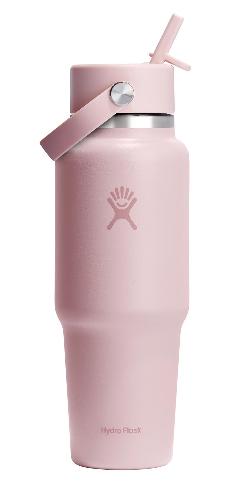 Trinkflasche Travel Wide Flex Deckel Strohhalm 945ml trilli in  präsentiert im Onlineshop von KAQTU Design AG. Trinkflasche ist von Hydro Flask