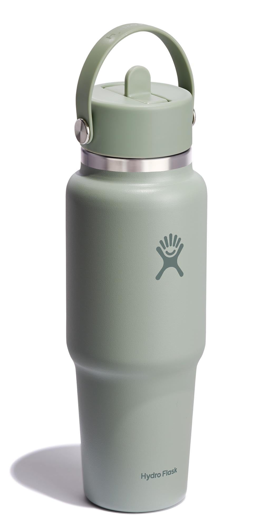 Trinkflasche Travel Wide Flex Deckel Strohhalm 945ml agave in 0 präsentiert im Onlineshop von KAQTU Design AG. Trinkflasche ist von Hydro Flask