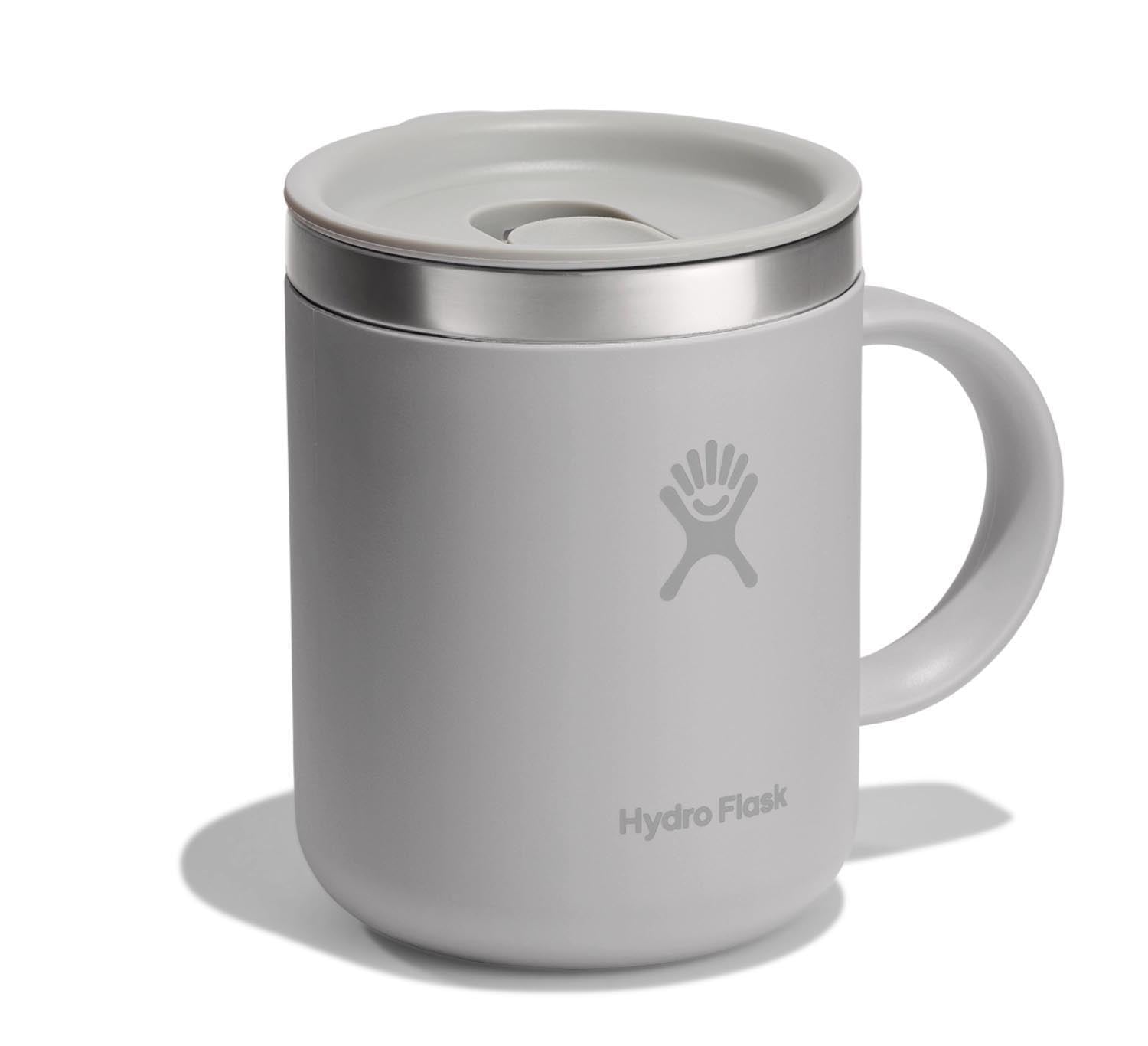 Elegante 350ml Tasse in Birkenfarbe von Hydro Flask, ideal für heiße und kalte Getränke, perfekt für unterwegs oder zu Hause.