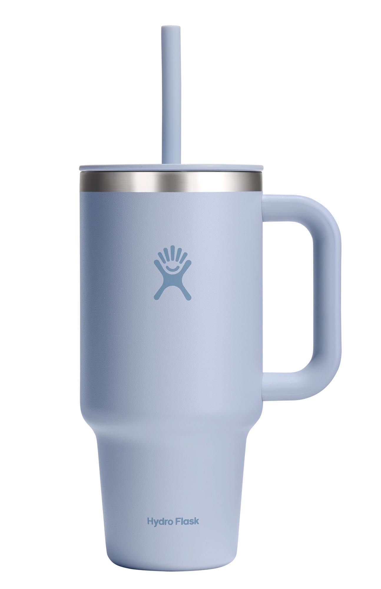 Reisebecher mit Trinkhalm 945ml surf in 0 präsentiert im Onlineshop von KAQTU Design AG. Trinkflasche ist von Hydro Flask