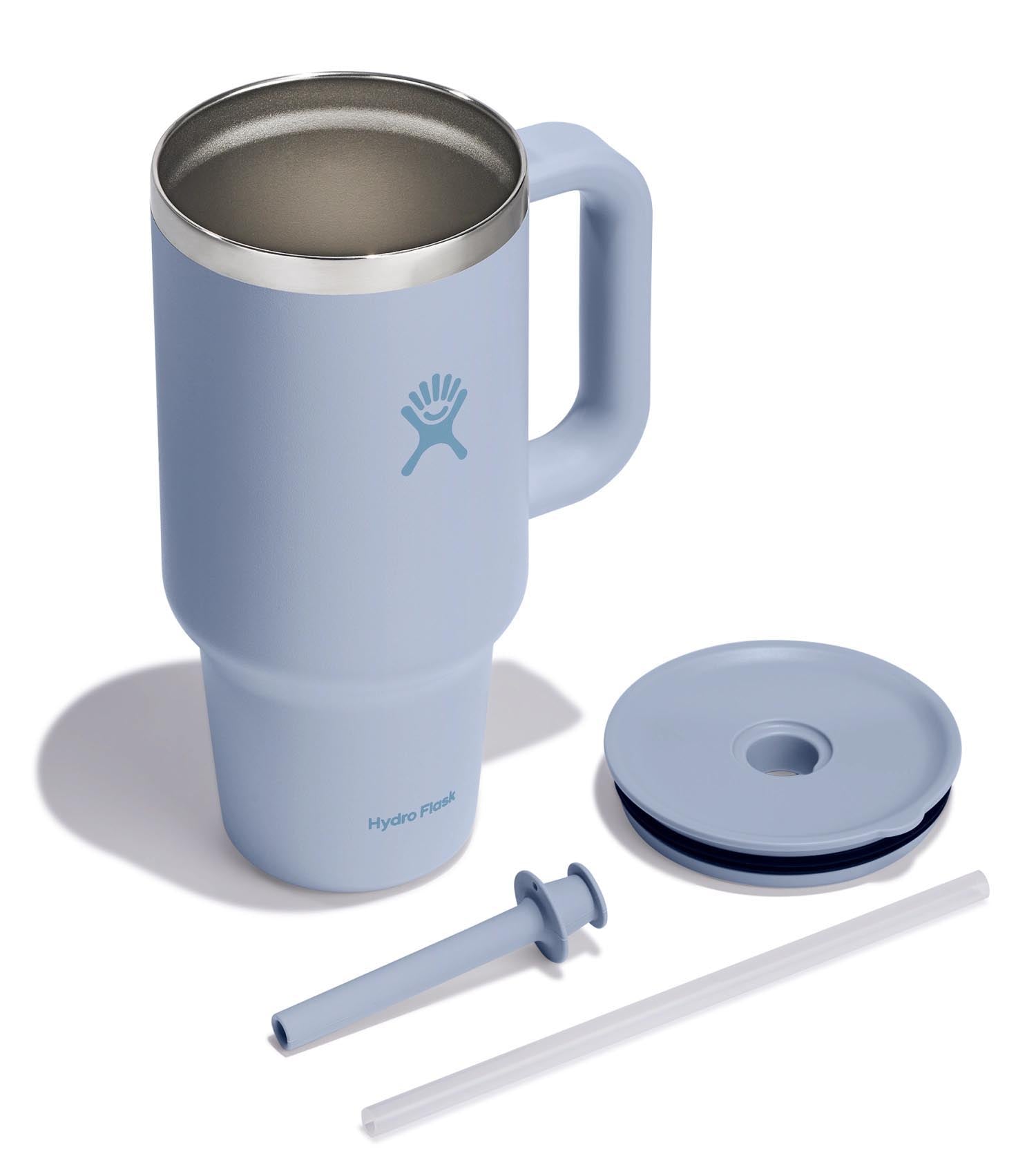 Reisebecher mit Trinkhalm 945ml surf in 0 präsentiert im Onlineshop von KAQTU Design AG. Trinkflasche ist von Hydro Flask