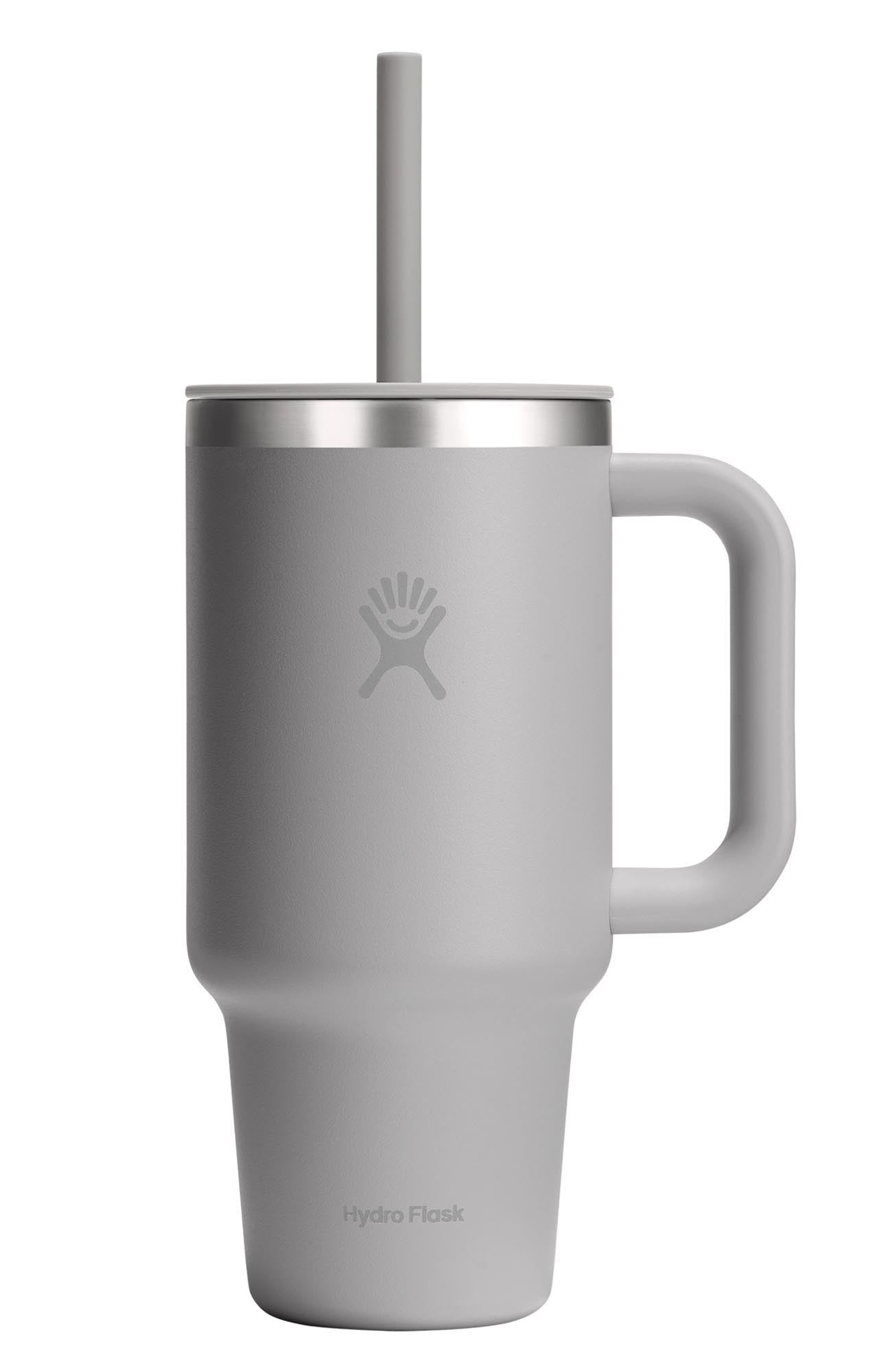 Reisebecher mit Trinkhalm 945ml birch in 0 präsentiert im Onlineshop von KAQTU Design AG. Trinkflasche ist von Hydro Flask