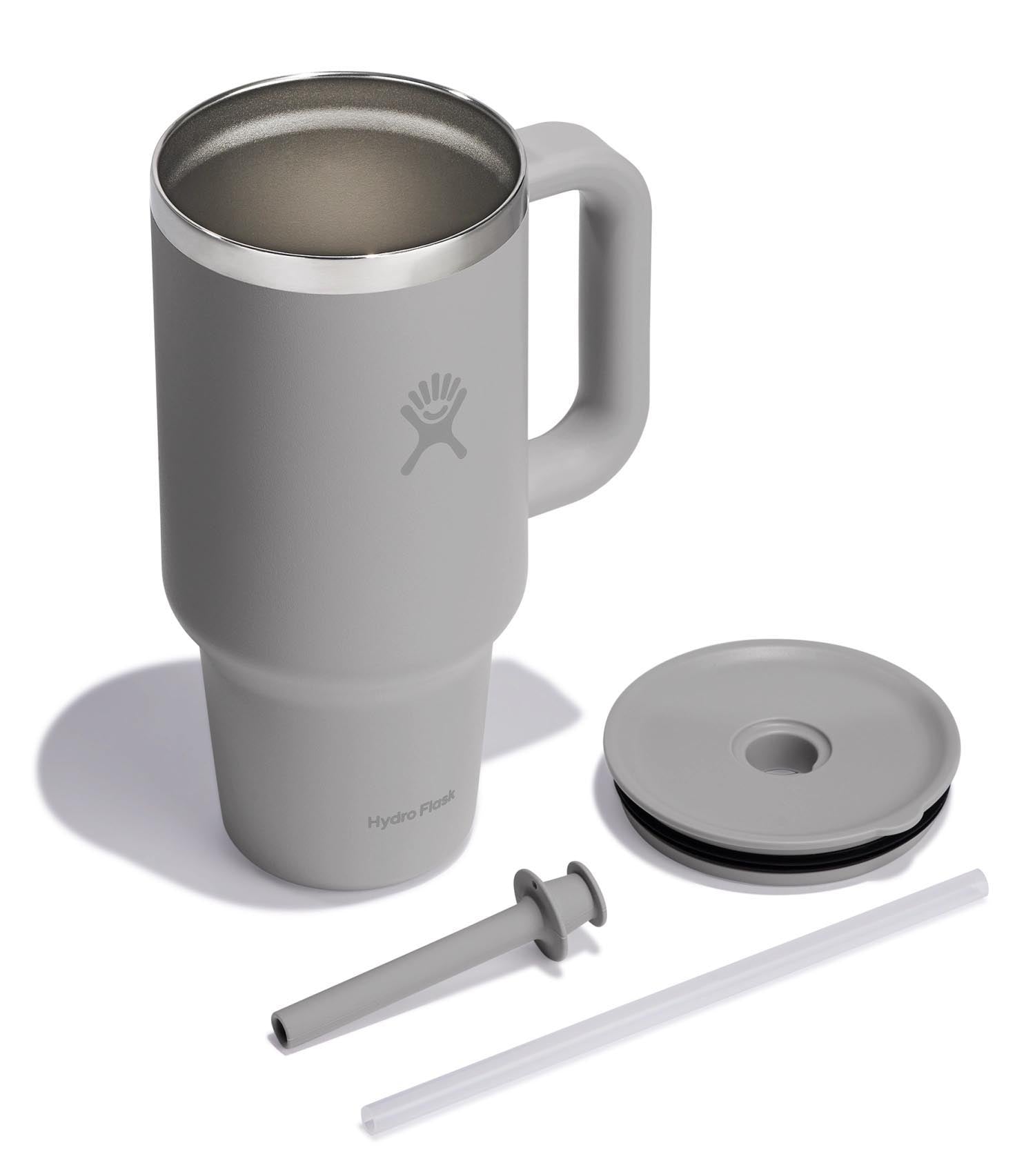 Reisebecher mit Trinkhalm 945ml birch in 0 präsentiert im Onlineshop von KAQTU Design AG. Trinkflasche ist von Hydro Flask