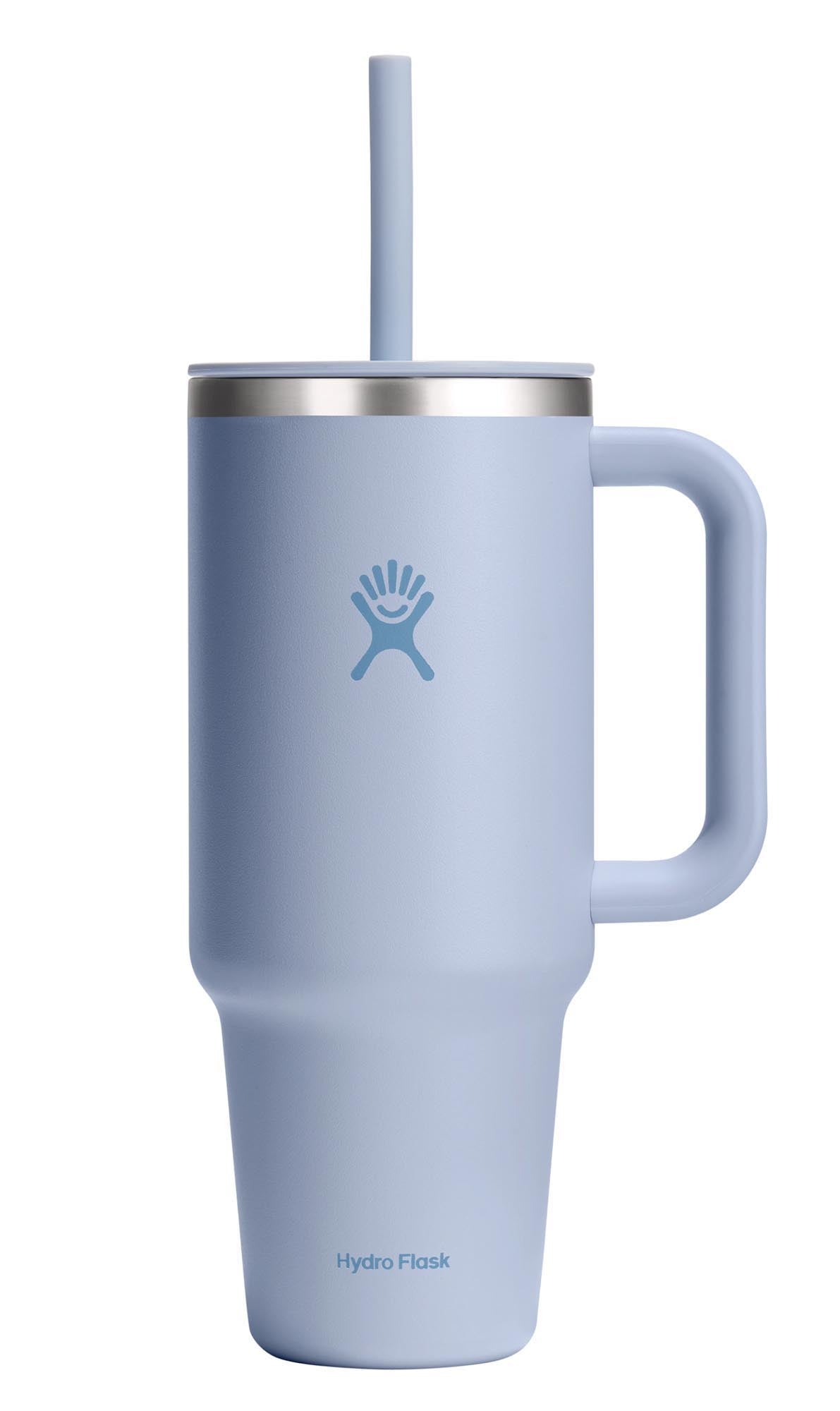 Reisebecher mit Trinkhalm 1180ml surf in  präsentiert im Onlineshop von KAQTU Design AG. Trinkflasche ist von Hydro Flask