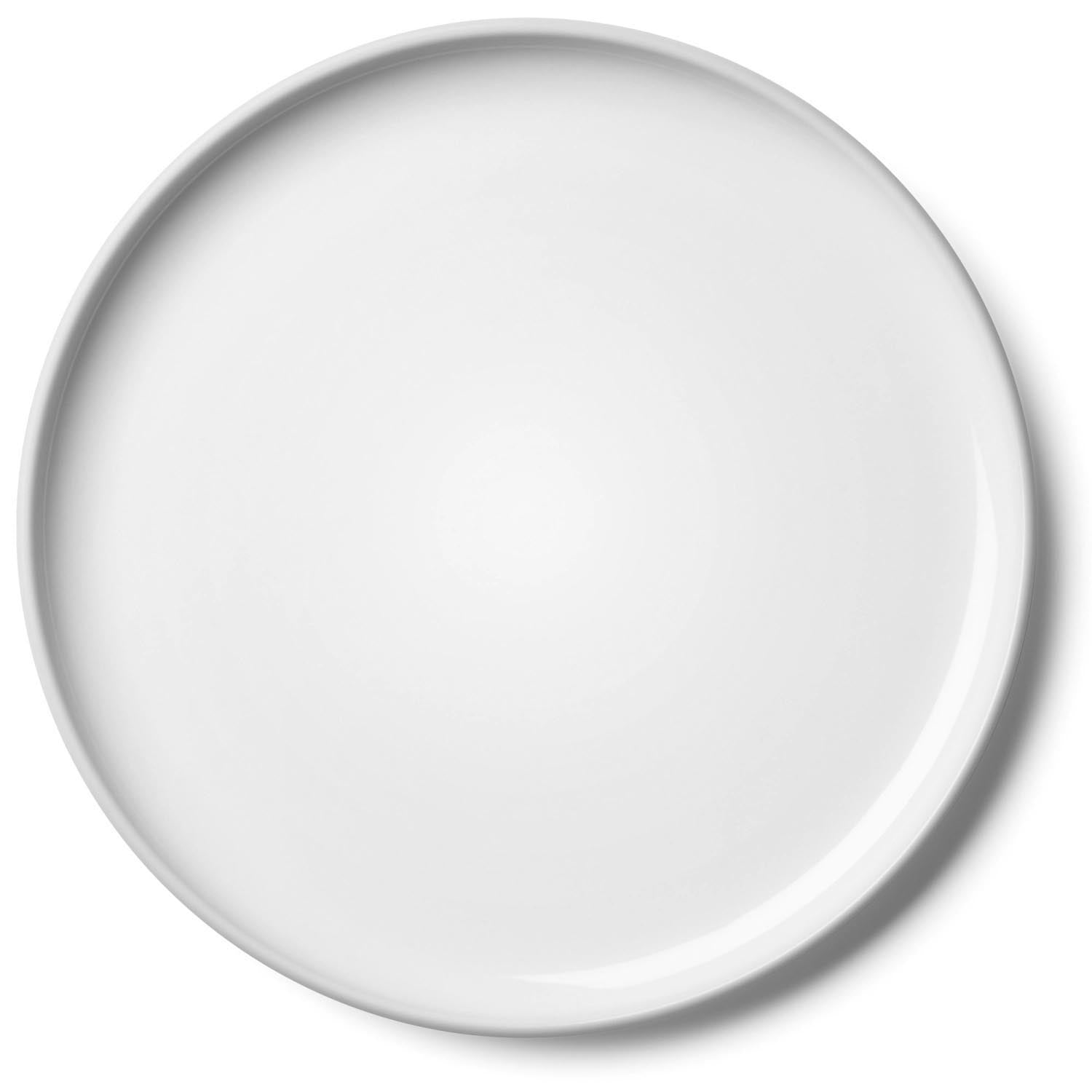 2er Set Collective Teller flach D17cm weiss in Weiss präsentiert im Onlineshop von KAQTU Design AG. Teller ist von LSA