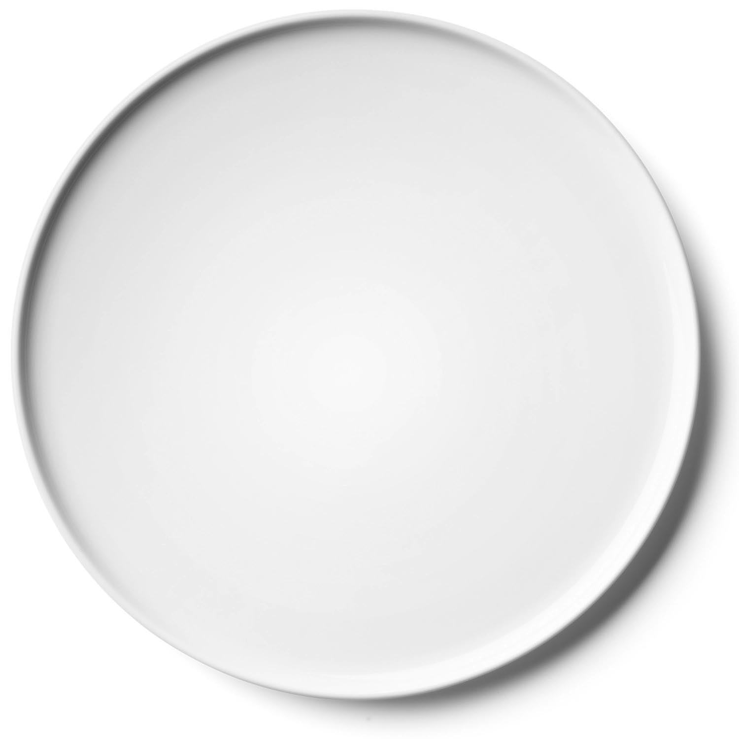 2er Set Collective Teller flach D26cm weiss in Weiss präsentiert im Onlineshop von KAQTU Design AG. Teller ist von LSA
