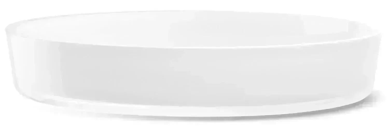 Collective Schale D35cm H6cm Glas weiss in Weiss präsentiert im Onlineshop von KAQTU Design AG. Schale ist von LSA