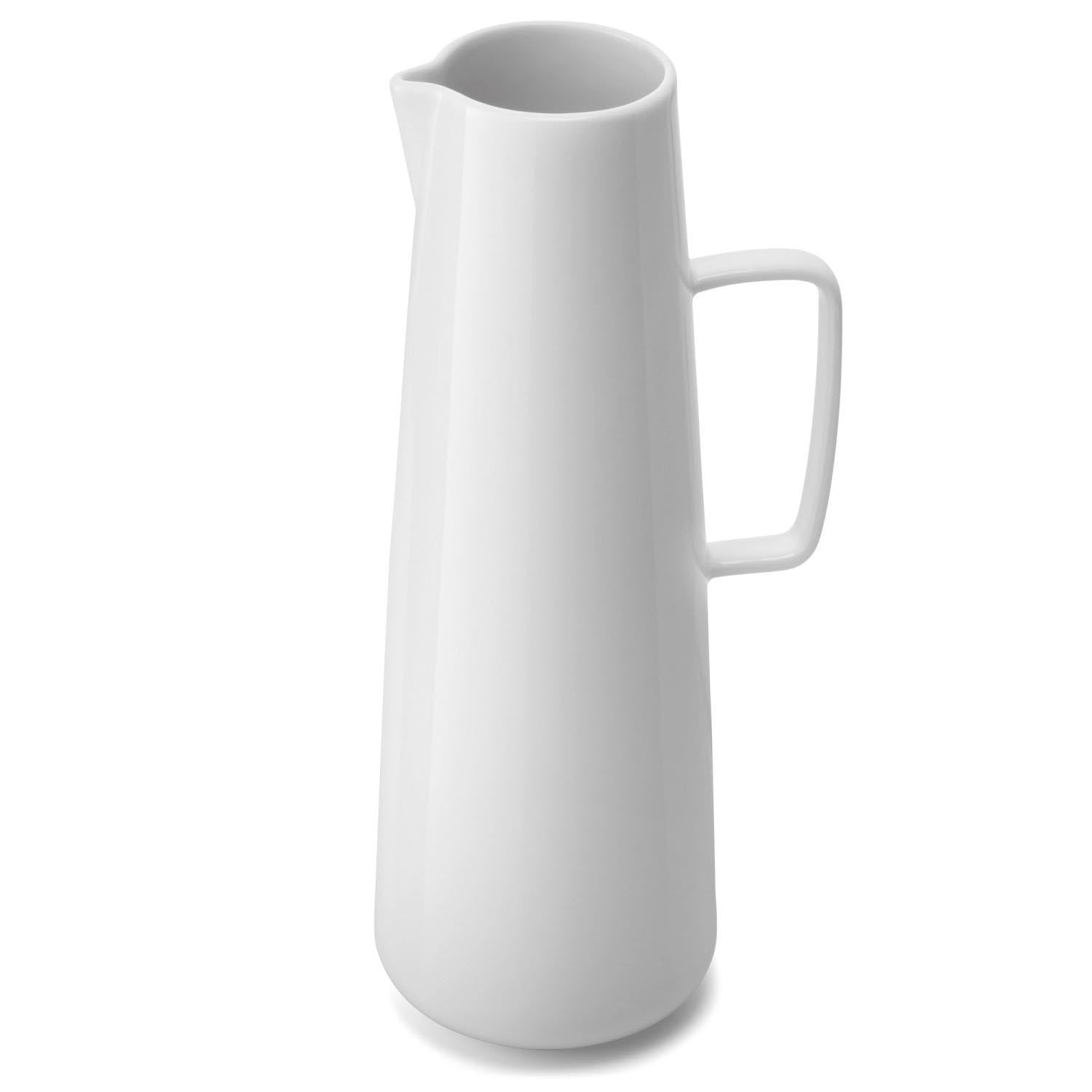 Eleganter weißer Krug aus der Collective-Serie von LSA, 1.4 Liter Fassungsvermögen, ideal für stilvolles Servieren.