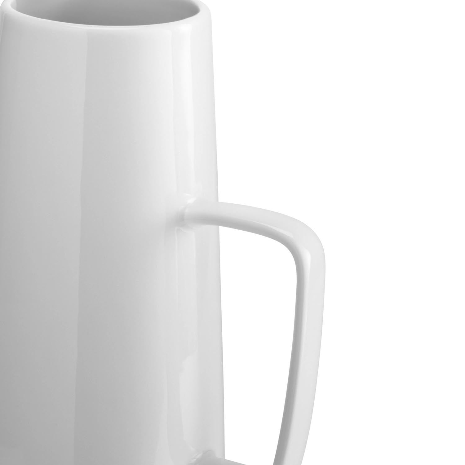 Eleganter weißer Krug von LSA, 1.4 Liter, aus der Collective-Serie, ideal für stilvolles Servieren und modernes Tischambiente.