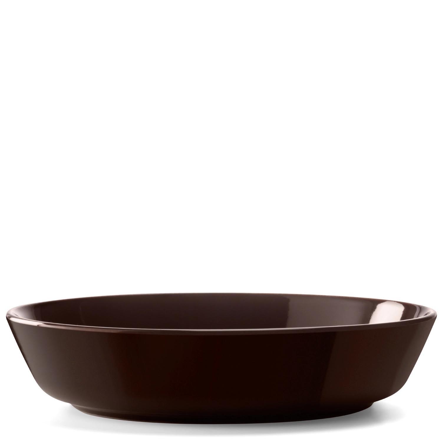 Set aus zwei tiefen Tellern (20 cm) in Mocha von LSA, perfekt für elegante Tischgestaltung und vielseitige Gerichte.