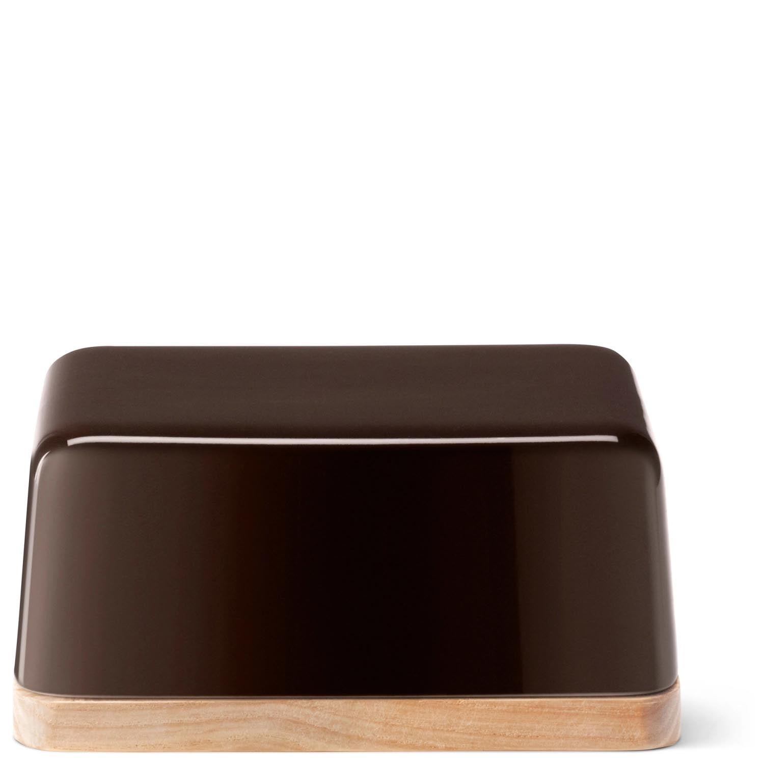 Collective Butterdose L14cm Esche mocha in Braun präsentiert im Onlineshop von KAQTU Design AG. Aufbewahrungsdose ist von LSA