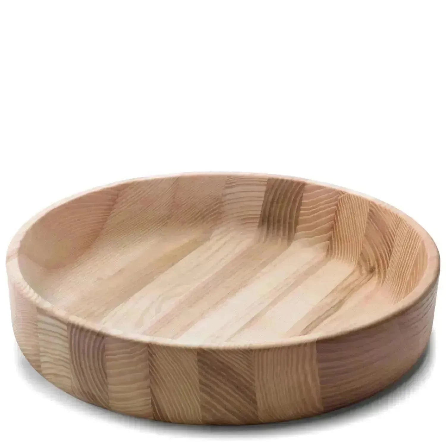 Collective Schale D33cm H6cm Esche in Beige präsentiert im Onlineshop von KAQTU Design AG. Schale ist von LSA
