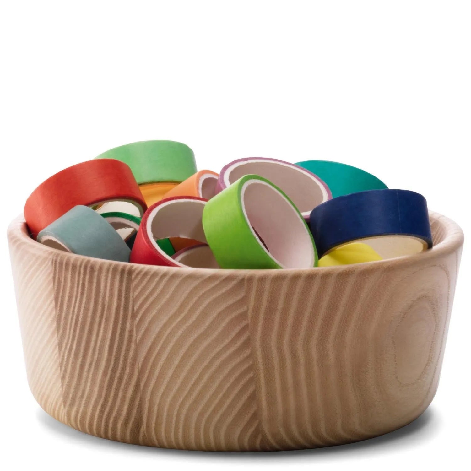Hochwertige Schale aus Eschenholz, 15 cm breit, 6 cm hoch, perfekt für dekorative Präsentationen und vielseitige Nutzung.