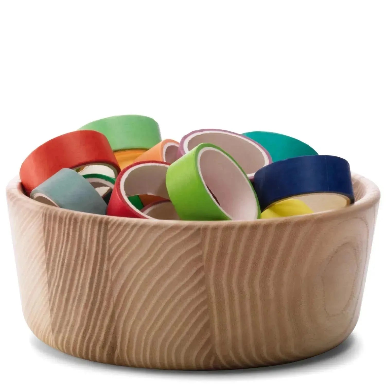 Hochwertige Schale aus Eschenholz, 15 cm breit, 6 cm hoch, perfekt für dekorative Präsentationen und vielseitige Nutzung.