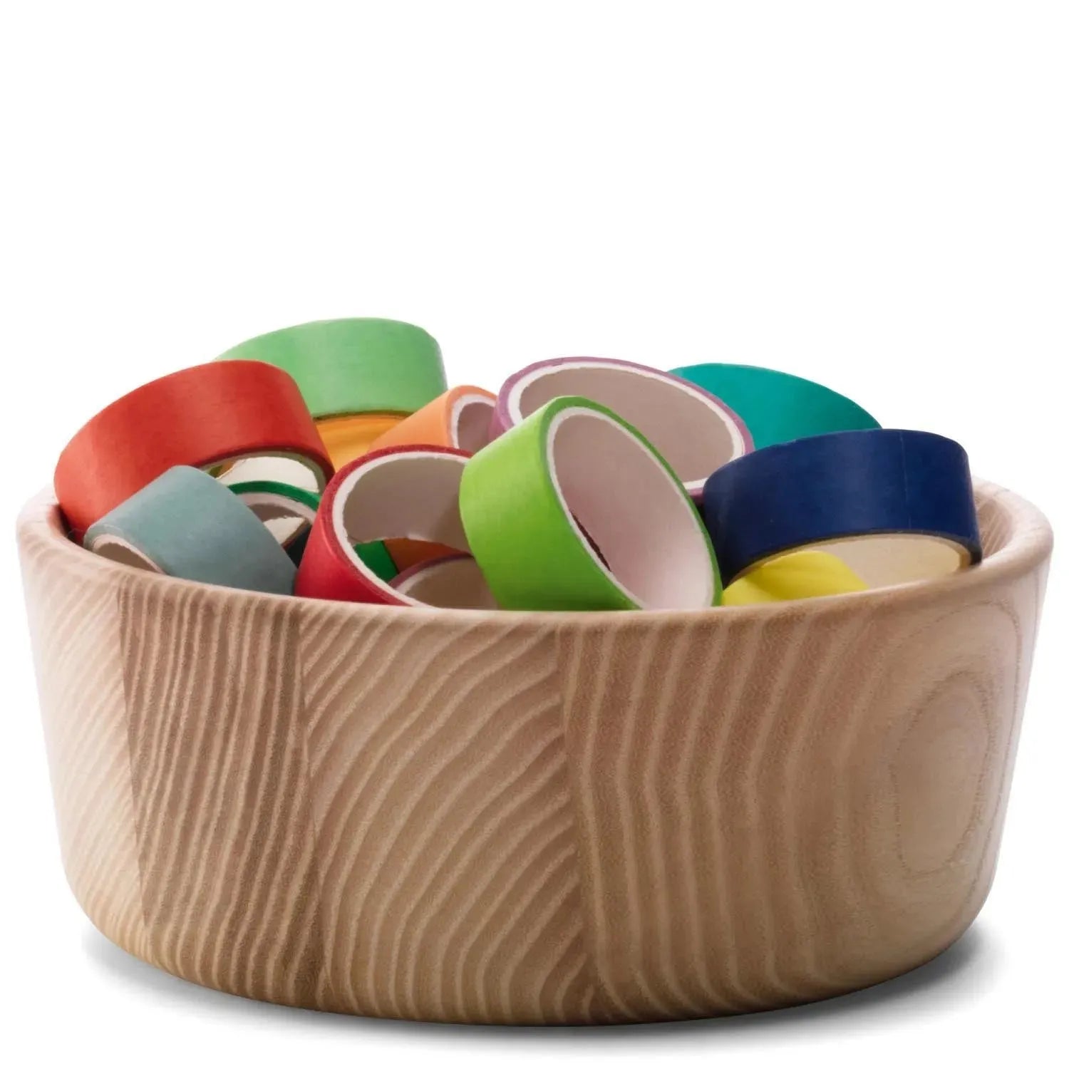 Hochwertige Schale aus Eschenholz, 15 cm breit, 6 cm hoch, perfekt für dekorative Präsentationen und vielseitige Nutzung.
