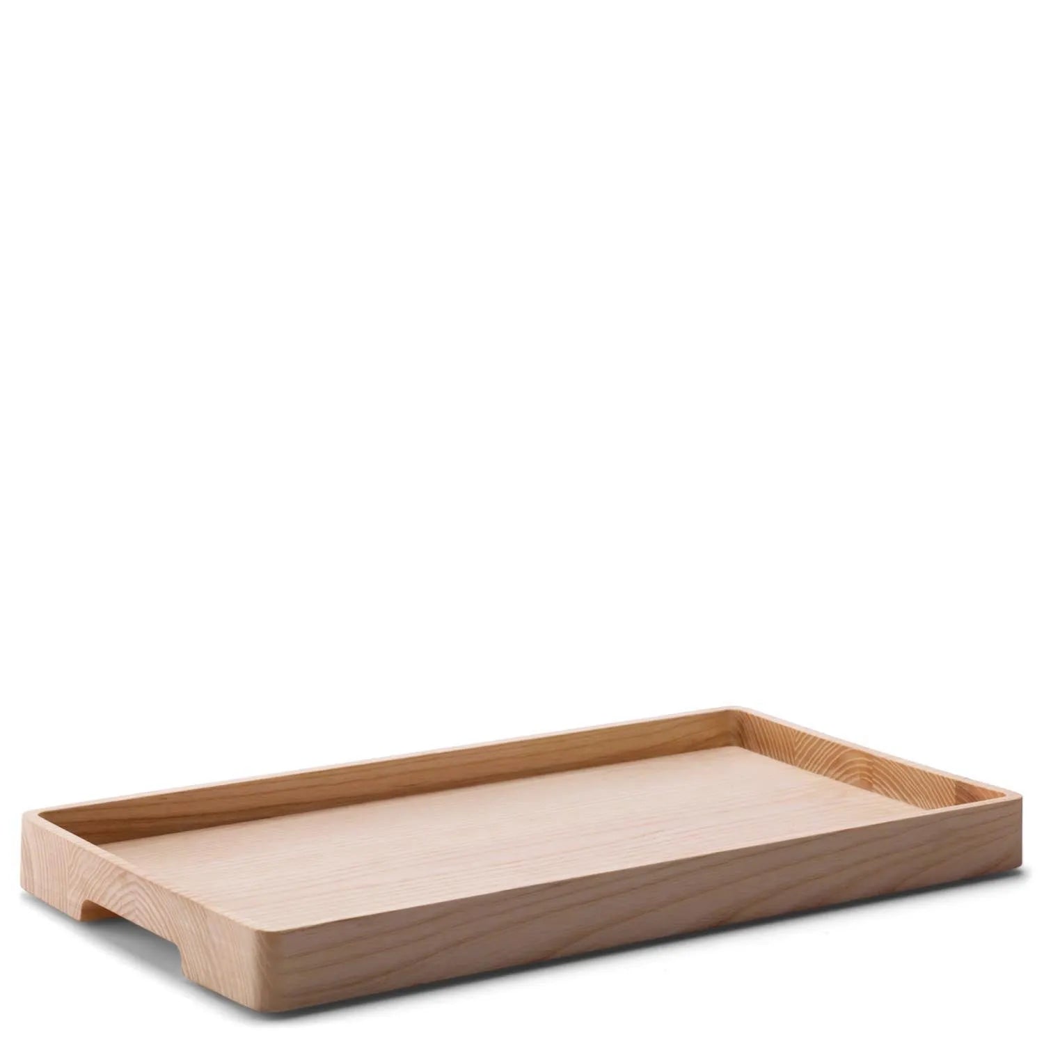 Collective Serviertablett LxB38x21cm Esche weiss in Beige präsentiert im Onlineshop von KAQTU Design AG. Schale ist von LSA