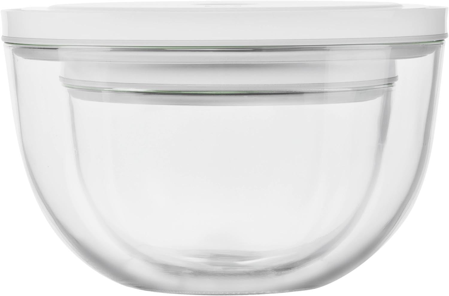 9-teiliges Zwilling Fresh & Save Vakuum-Set aus Glas für frische Lebensmittel und längere Haltbarkeit durch Vakuumversiegelung.
