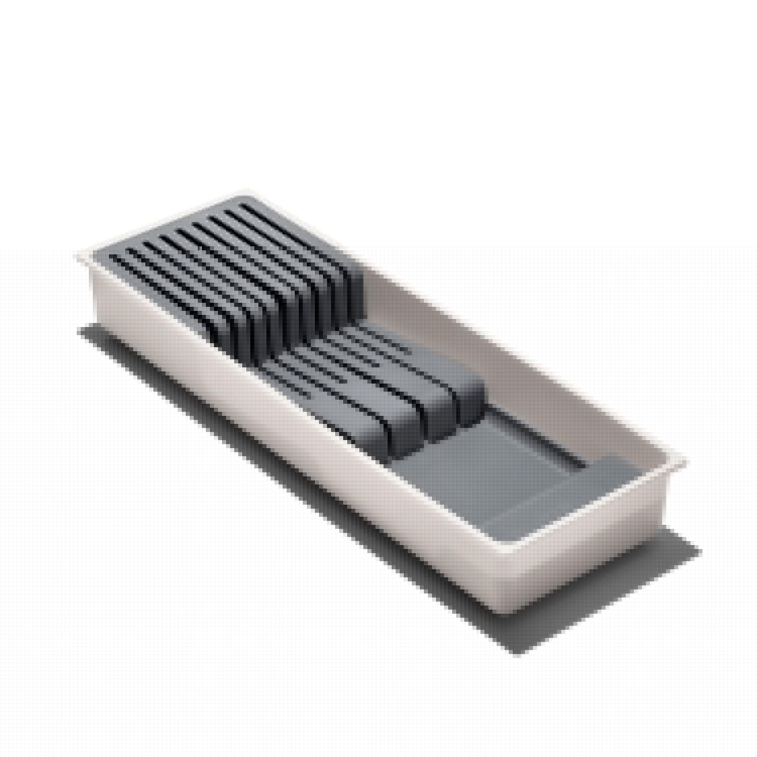 Good Grips Messerorganizer für Schubladen in Grün präsentiert im Onlineshop von KAQTU Design AG. Grillzubehör ist von OXO