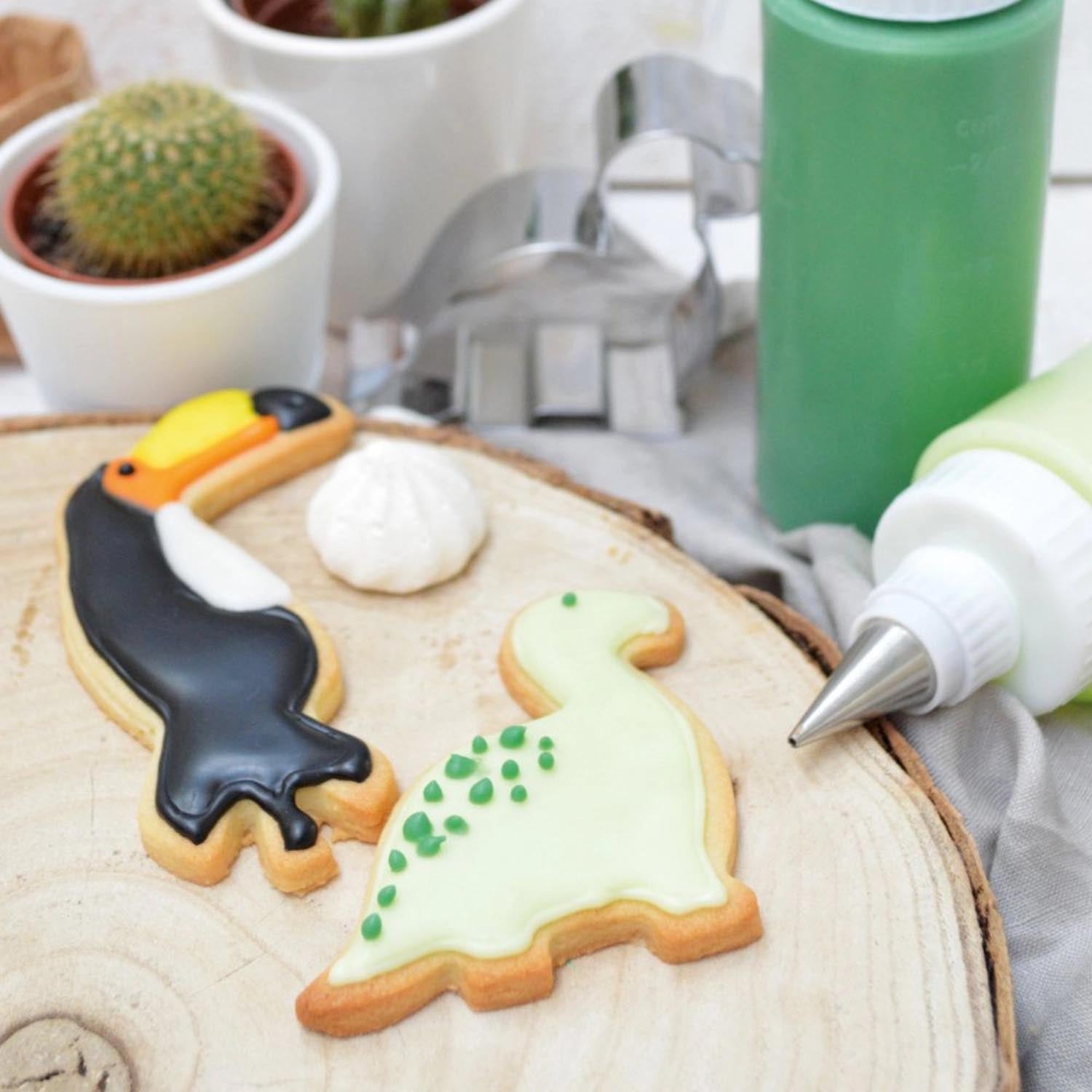 Lebensmittelfarbe in Gel-Form, weiß, 20g, ideal für Backen und Dekorieren, von Scrap Cooking, einfach zu verwenden.