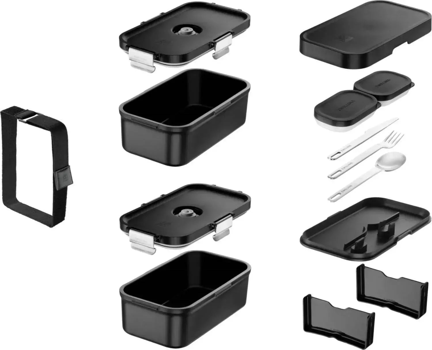 Praktische Vakuum-Lunchbox von Zwilling: Frische Mahlzeiten unterwegs genießen, luftdicht und langlebig, ideal für den Alltag.