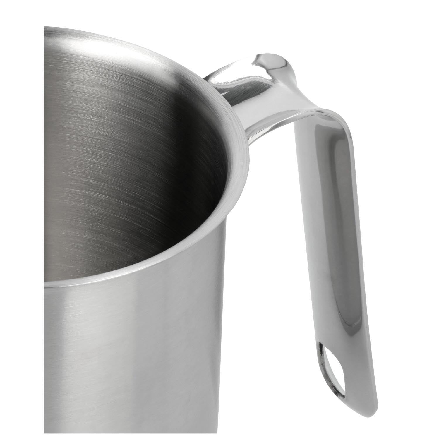 Die Demeyere Specialties 3 Saucenpfanne, 10 cm hoch, 1.1 l, aus Edelstahl, perfekt für Saucen, mit robuster und eleganter Verarbeitung.