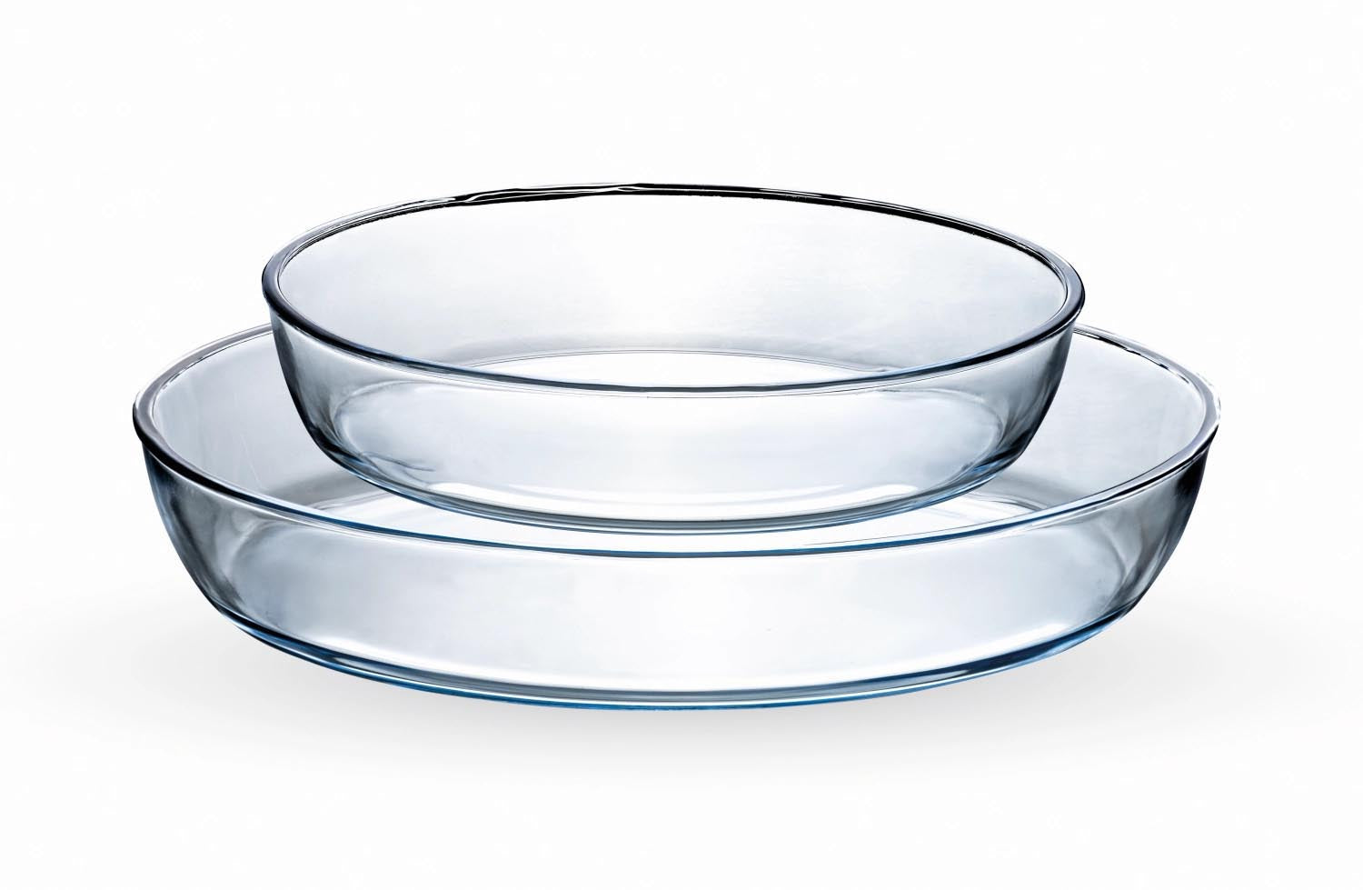 2er Set Auflaufform oval